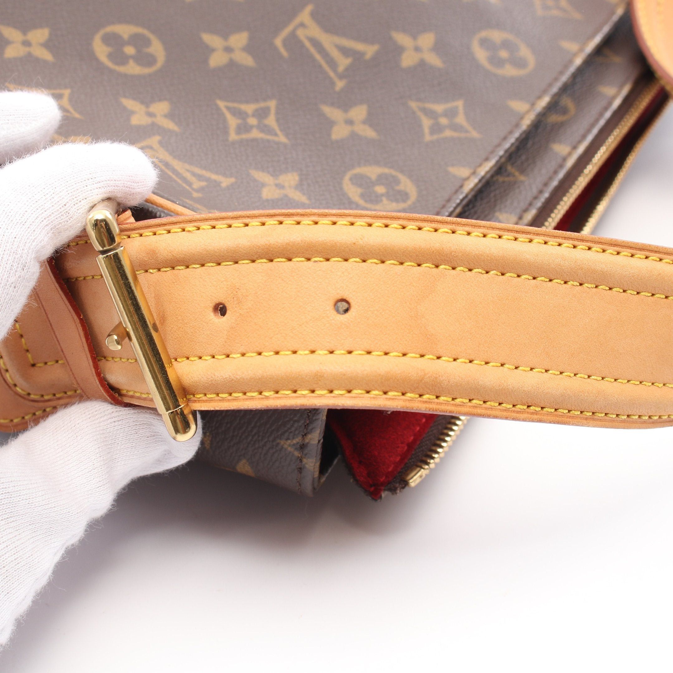 Louis Vuitton Louis Vuitton Vivacite Gm Monogram Shoulder Bag Leather Brown Size ONE SIZE - 10 Thumbnail