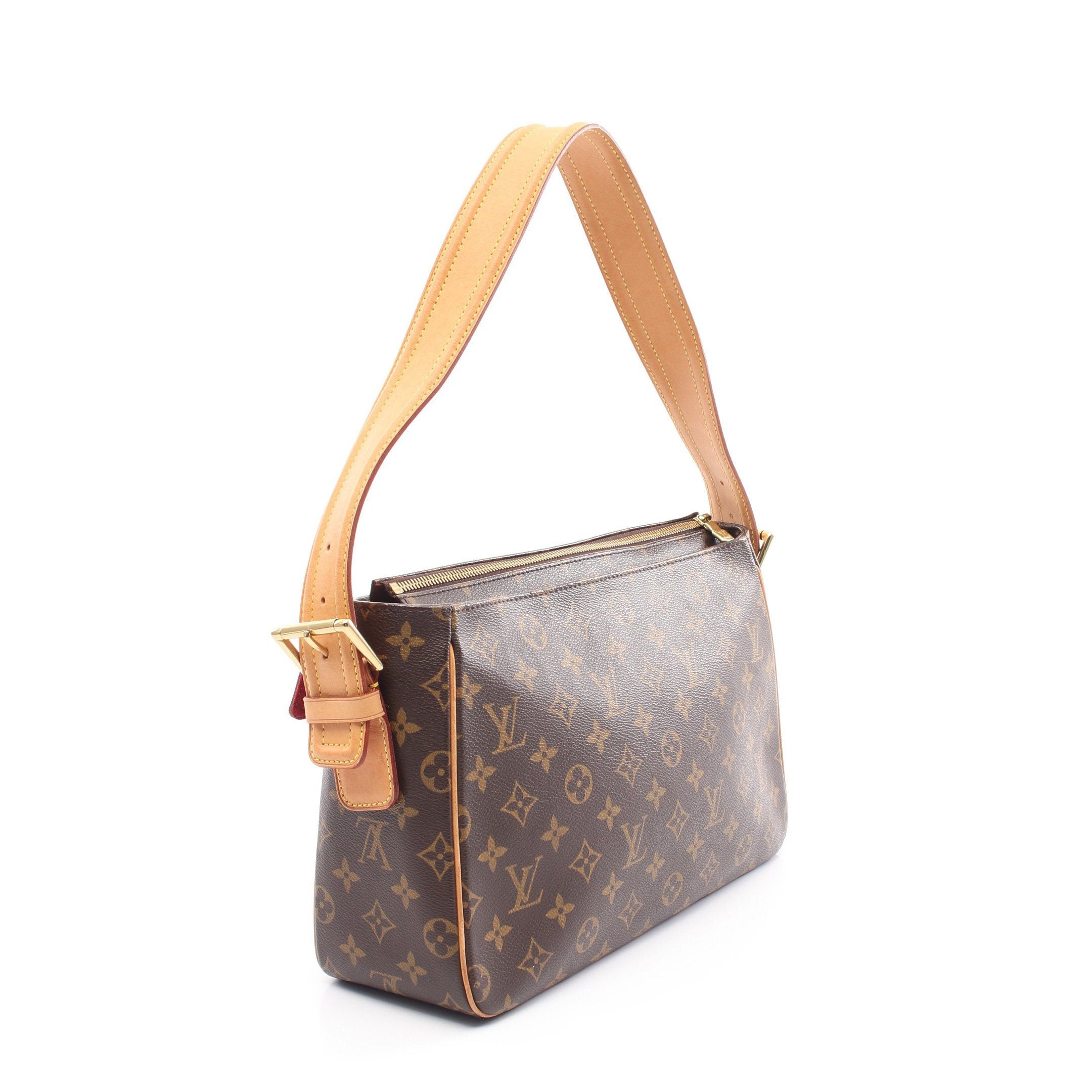 Louis Vuitton Louis Vuitton Vivacite Gm Monogram Shoulder Bag Leather Brown Size ONE SIZE - 2 Thumbnail