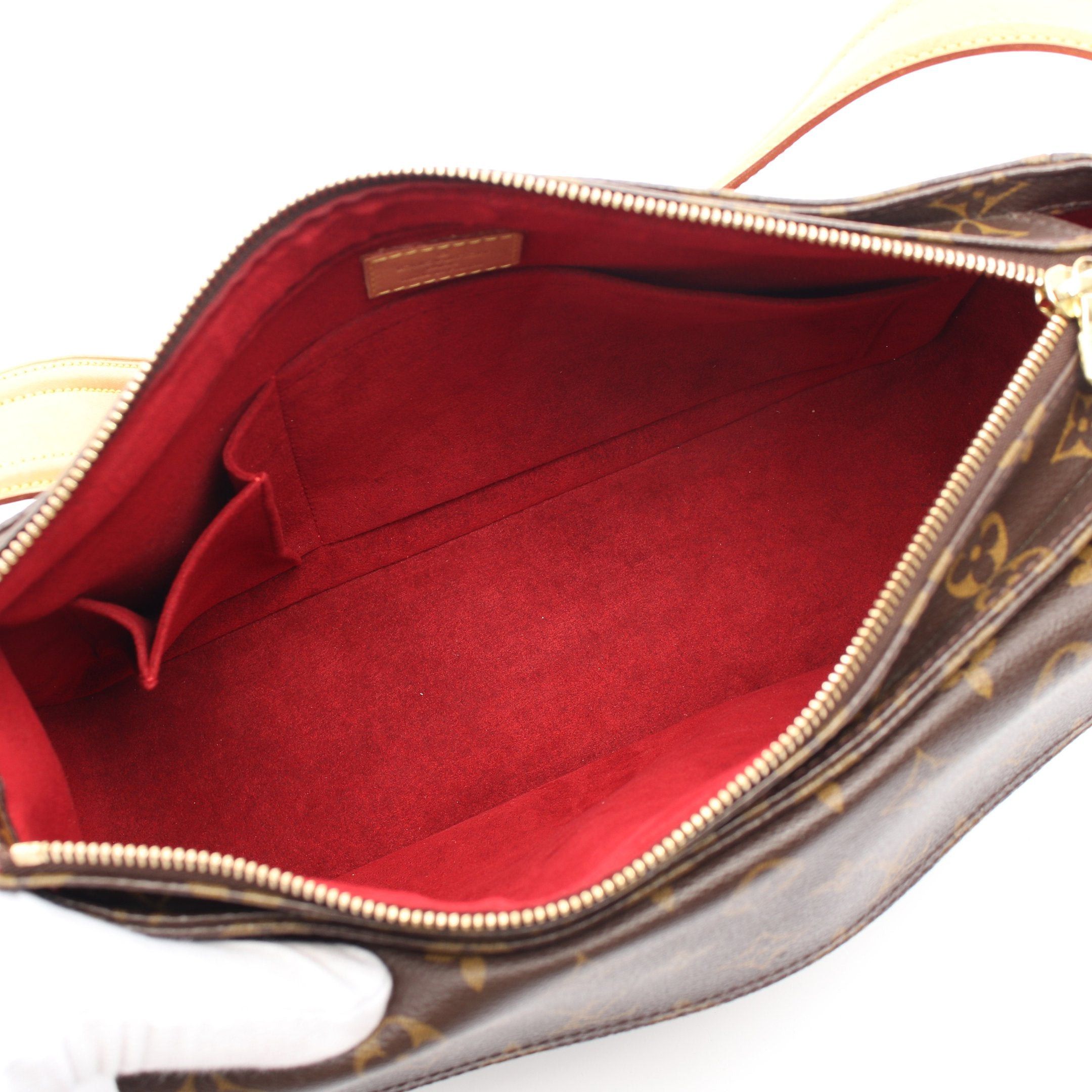 Louis Vuitton Louis Vuitton Vivacite Gm Monogram Shoulder Bag Leather Brown Size ONE SIZE - 3 Thumbnail
