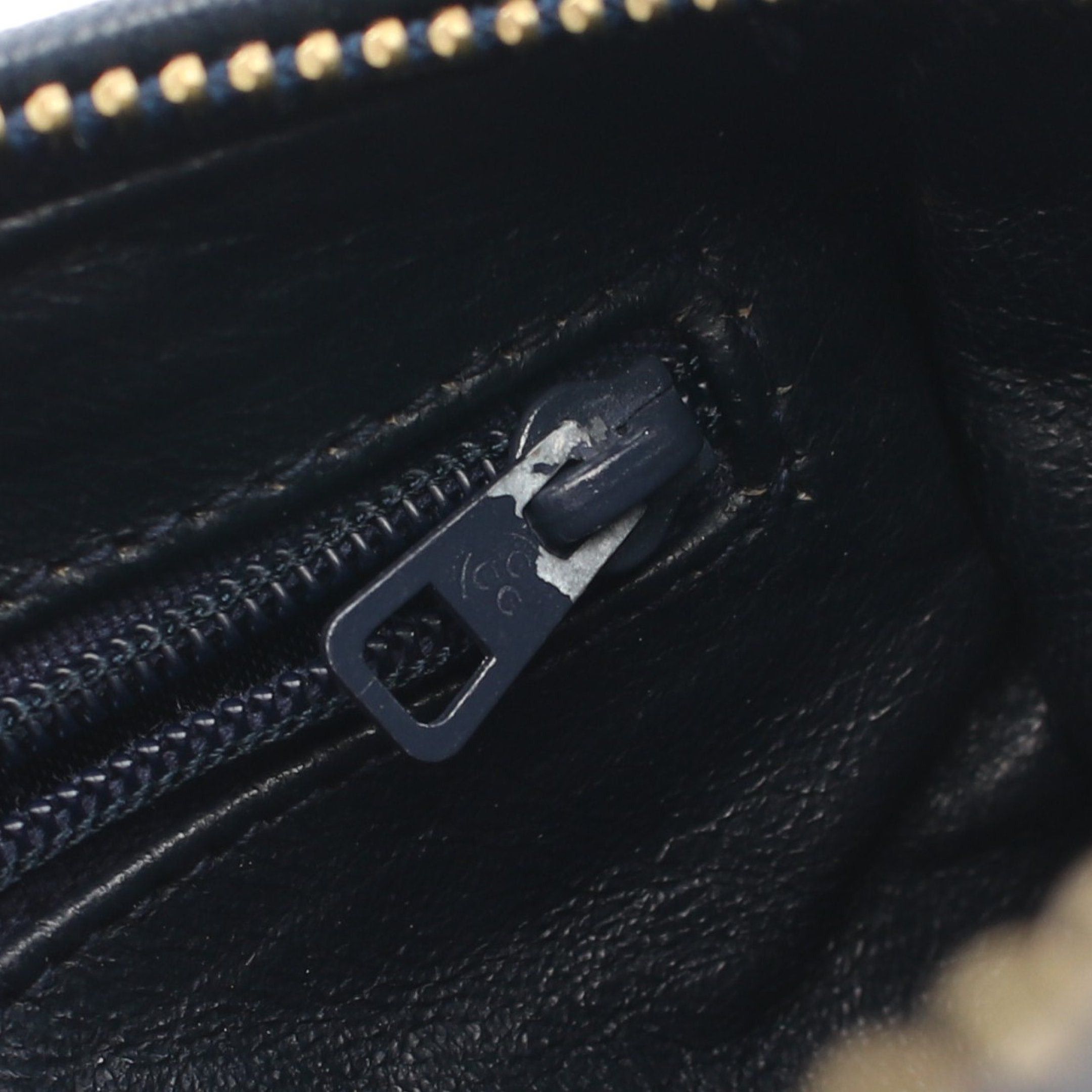 Chanel Chanel Matelasse Chain Shoulder Bag Lambskin Dark Navy Gold Hardware Fringe Size ONE SIZE - 9 Thumbnail