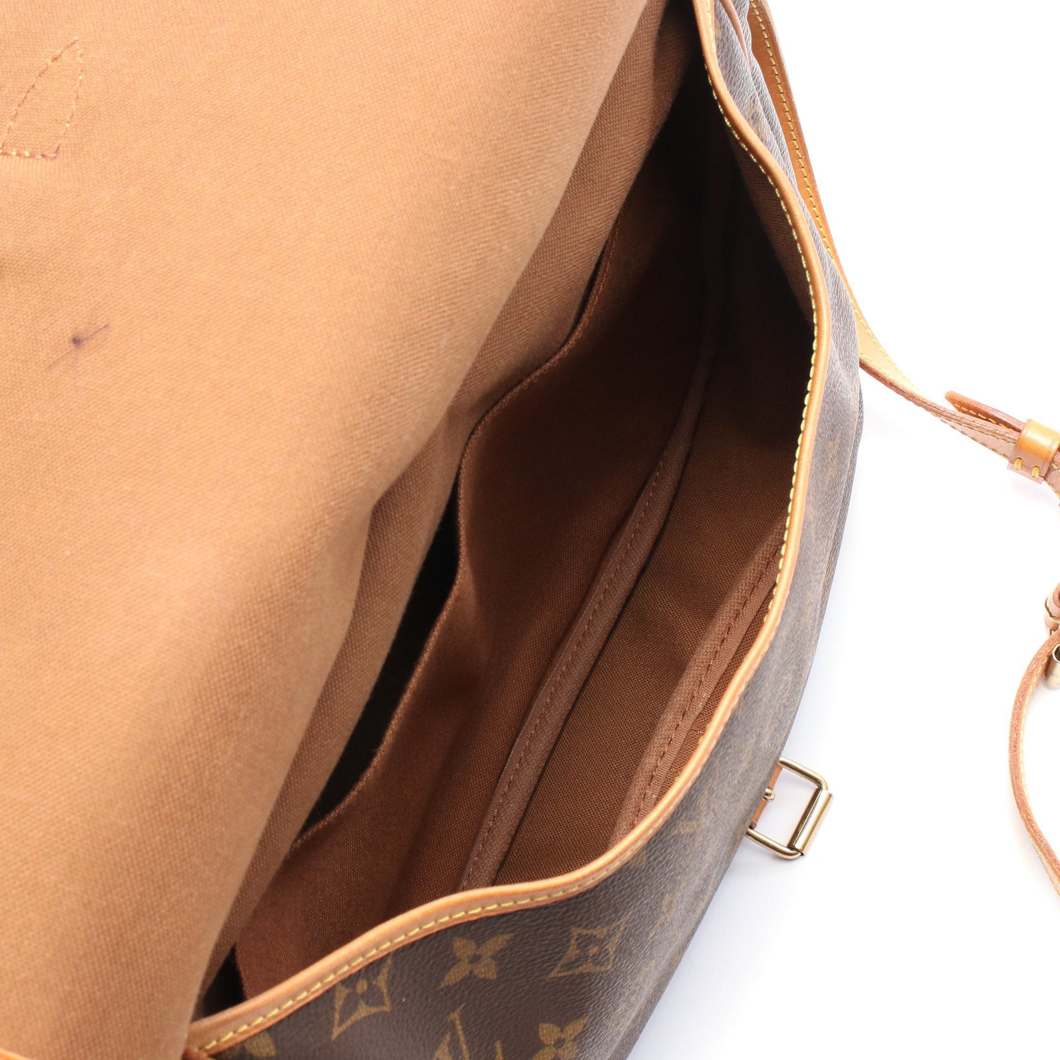 Louis Vuitton Louis Vuitton Saumur 30 Monogram Shoulder Bag Leather Brown Size ONE SIZE - 4 Thumbnail