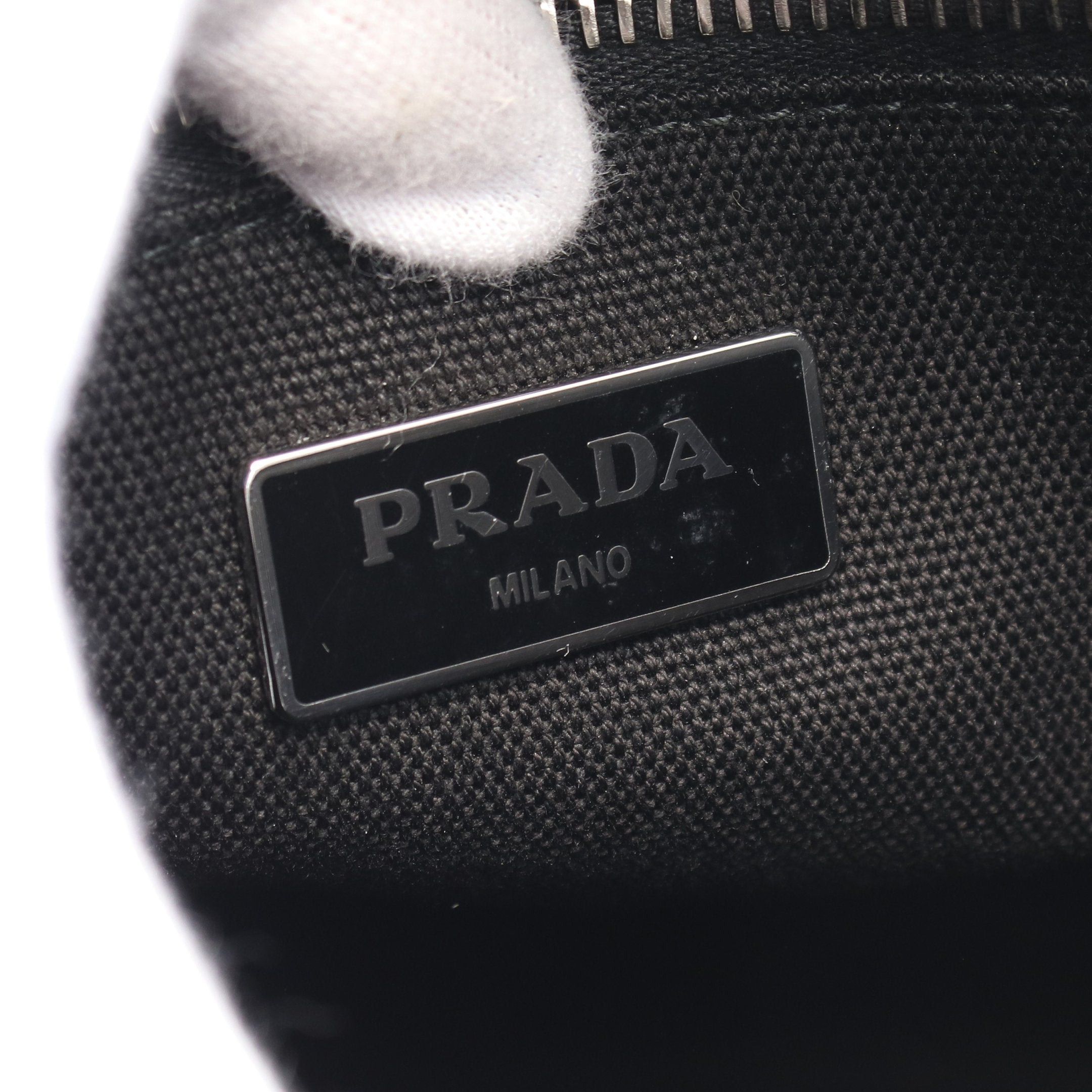 Prada Prada Shoulder Bag Tote Leather Black Size ONE SIZE - 4 Thumbnail