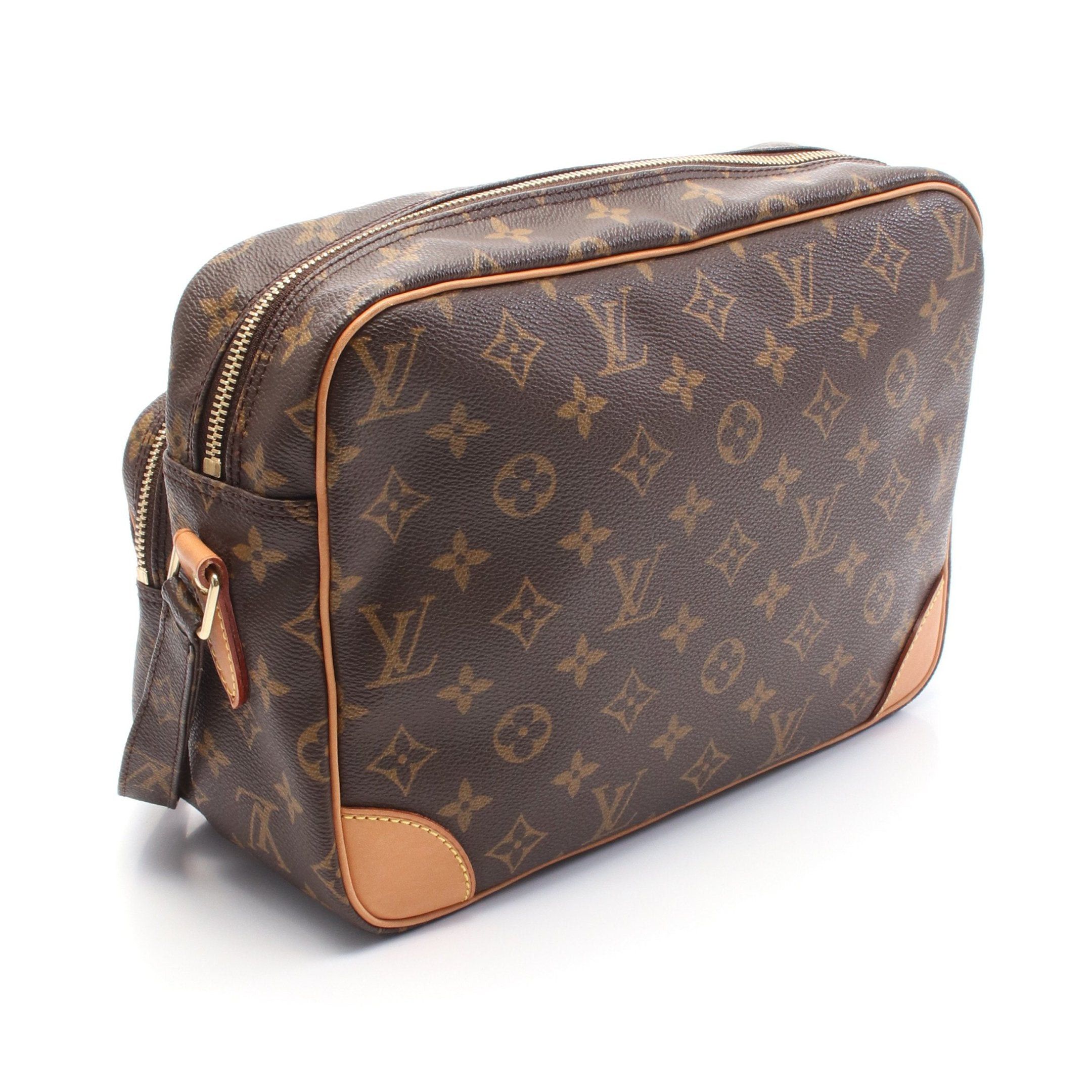 Louis Vuitton Louis Vuitton Nil Monogram Shoulder Bag Leather Brown Size ONE SIZE - 2 Thumbnail