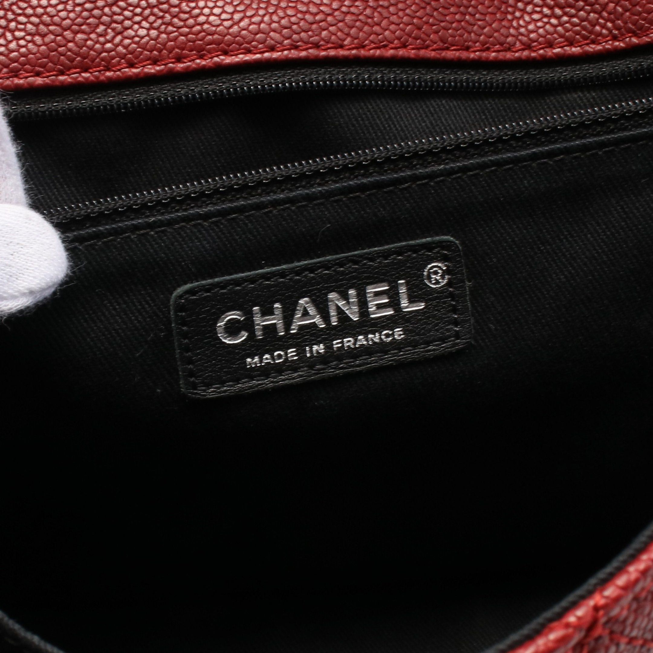 Chanel Chanel 2.55 Matelasse Chain Shoulder Bag Leather Bordeaux Silver Hardware Size ONE SIZE - 4 Thumbnail
