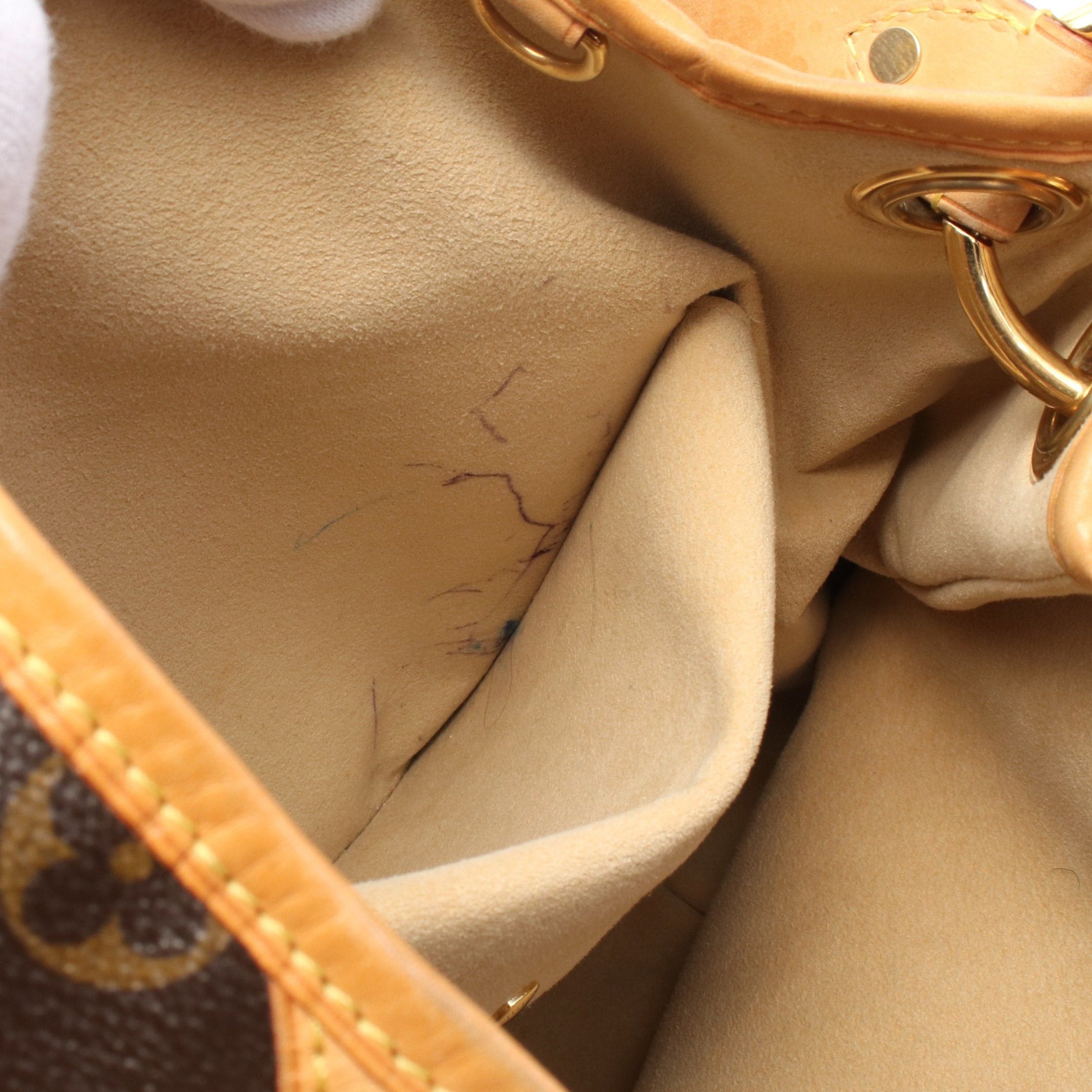 Louis Vuitton Louis Vuitton Galliera Pm Monogram One Shoulder Bag Leather Brown Size ONE SIZE - 8 Thumbnail