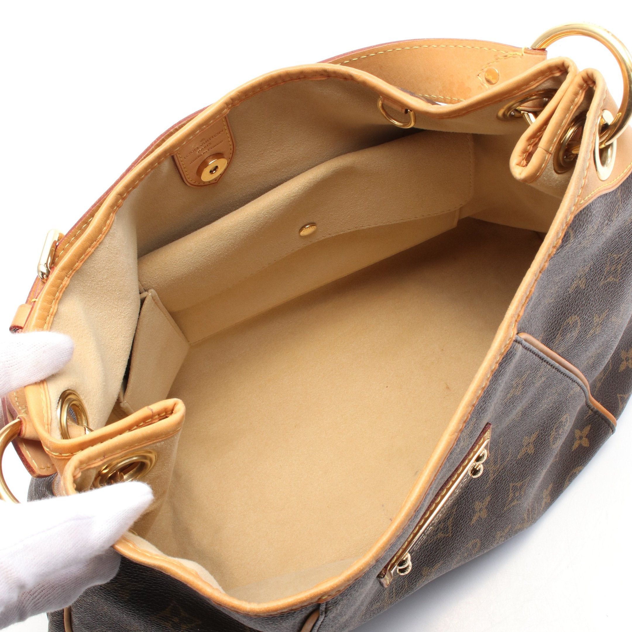 Louis Vuitton Louis Vuitton Galliera Pm Monogram One Shoulder Bag Leather Brown Size ONE SIZE - 3 Thumbnail