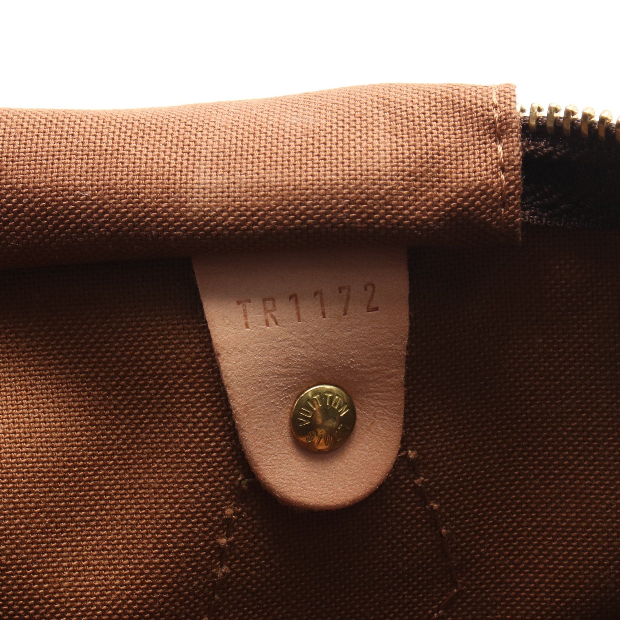 Louis Vuitton Louis Vuitton Speedy 35 Monogram Handbag Leather Brown Size ONE SIZE - 5 Thumbnail