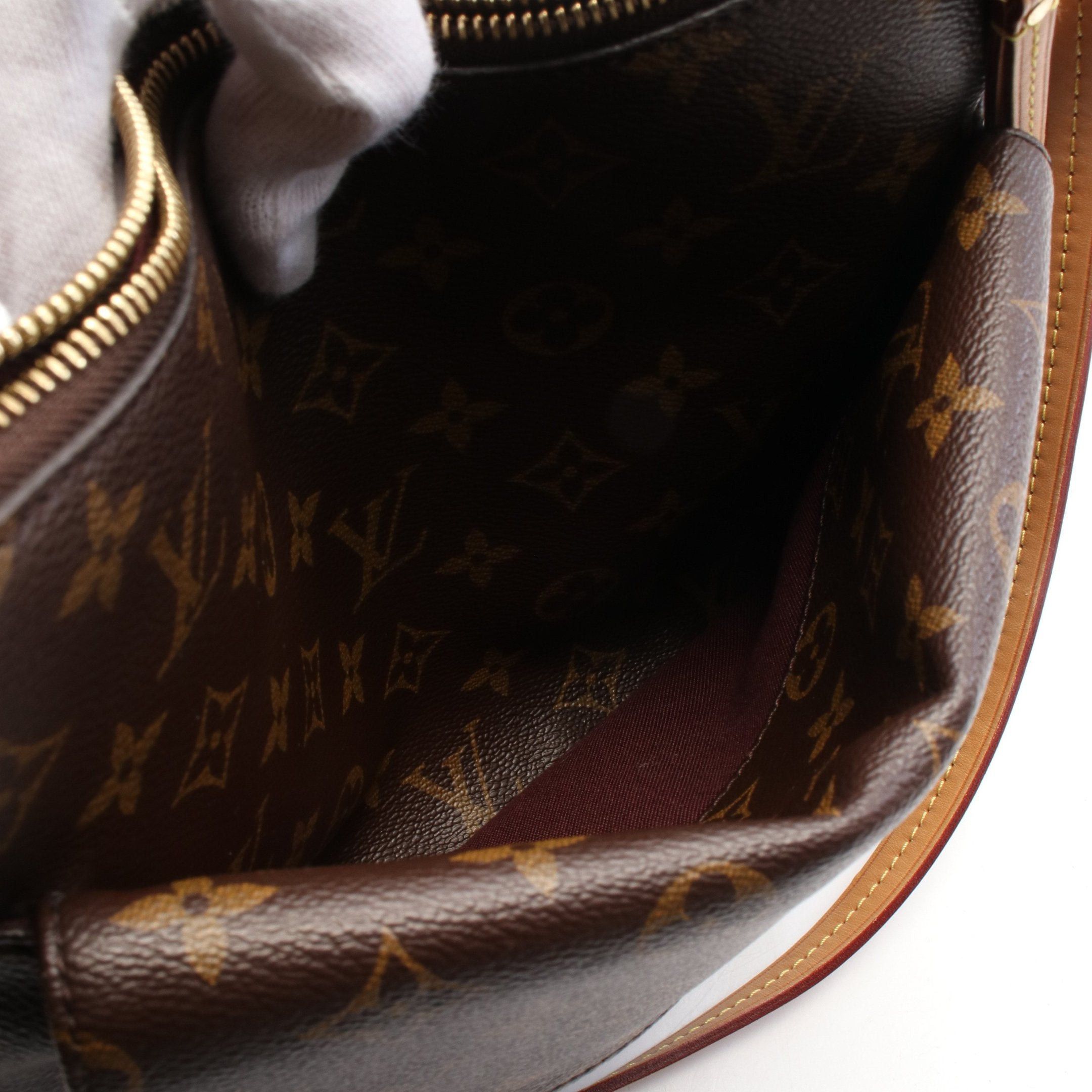 Louis Vuitton Louis Vuitton Mabillon Monogram Shoulder Bag Leather Brown Size ONE SIZE - 7 Thumbnail