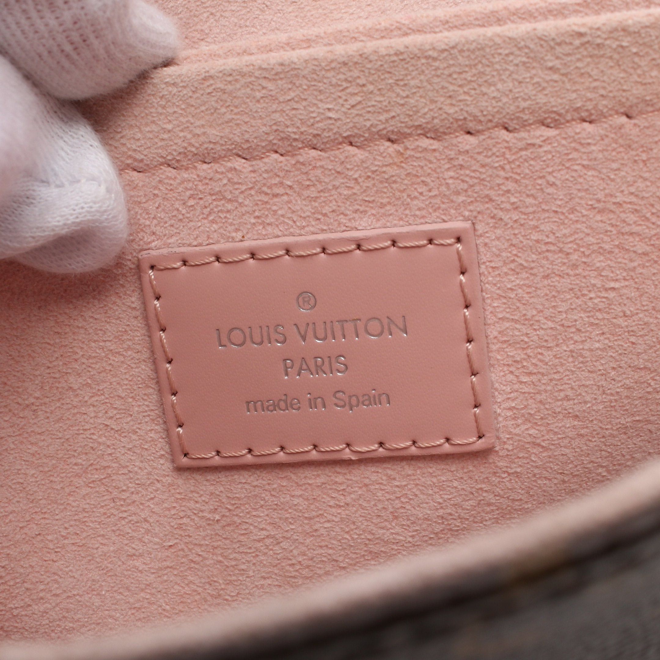 Louis Vuitton Louis Vuitton Sun Michelle Monogram Epi Rose Ballerine Shoulder Bag Leather Brown Light Pink Size ONE SIZE - 4 Thumbnail