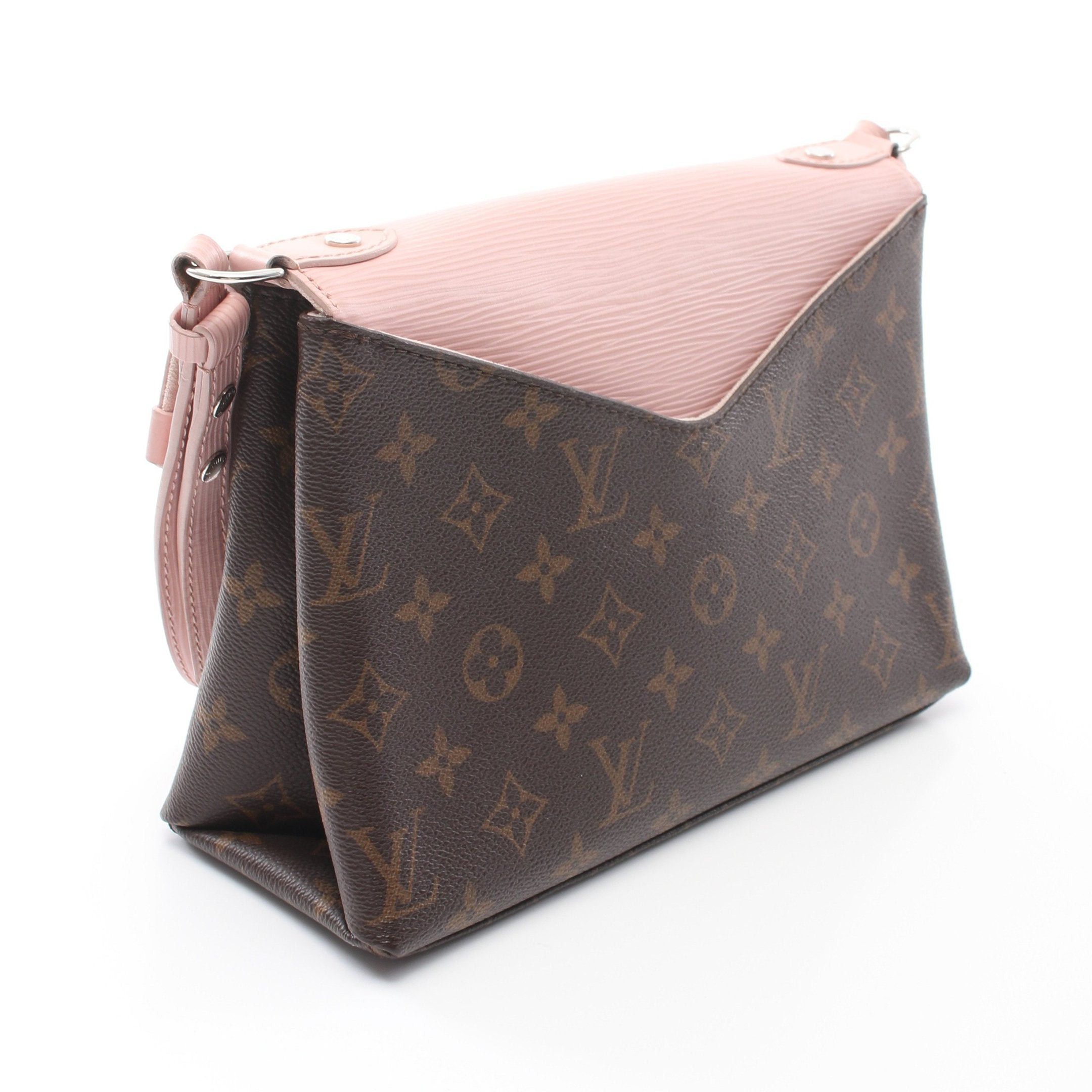 Louis Vuitton Louis Vuitton Sun Michelle Monogram Epi Rose Ballerine Shoulder Bag Leather Brown Light Pink Size ONE SIZE - 2 Thumbnail