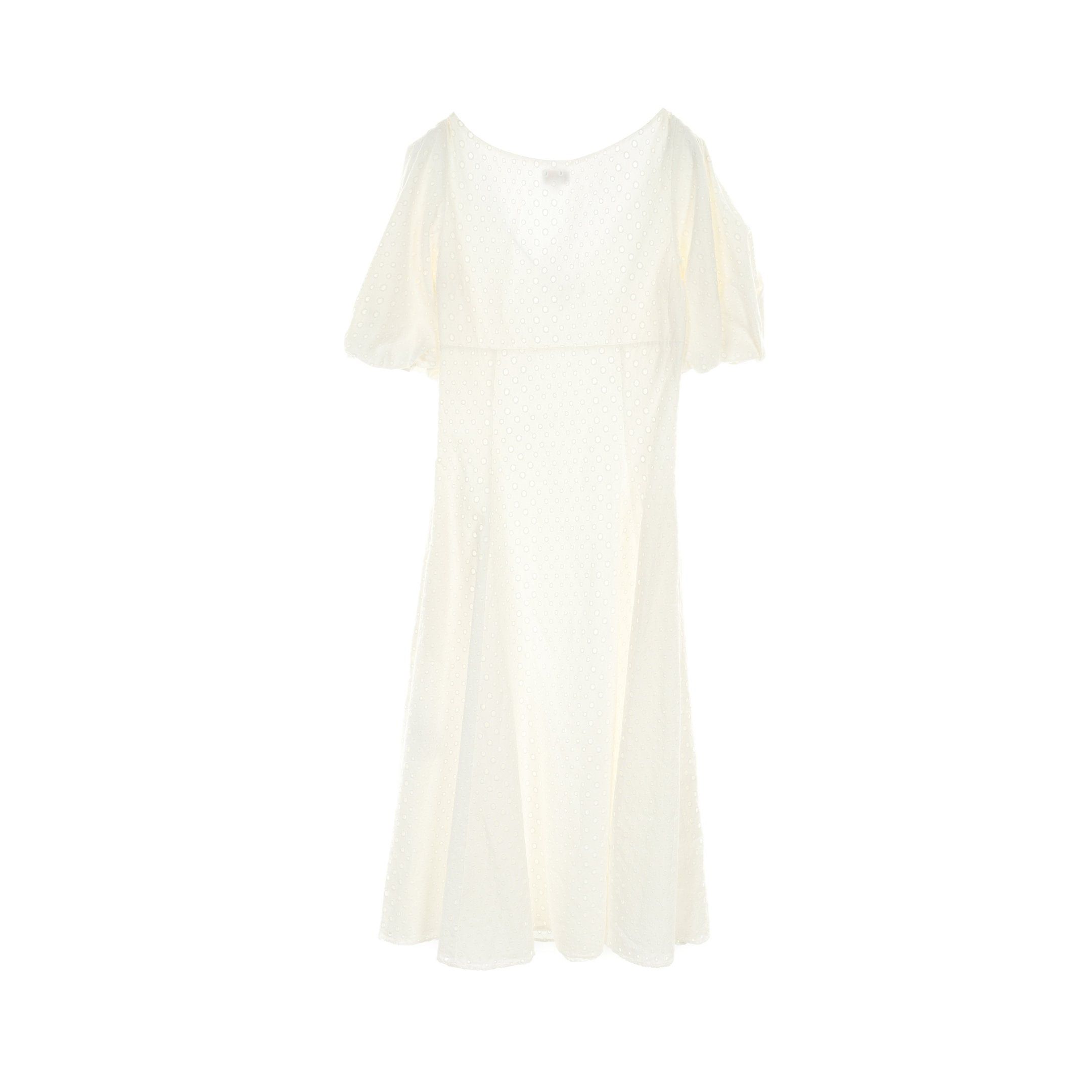 Kenzo Kenzo One Piece Puff Sleeve Cotton White 23Ss Size ONE SIZE - 2 Thumbnail
