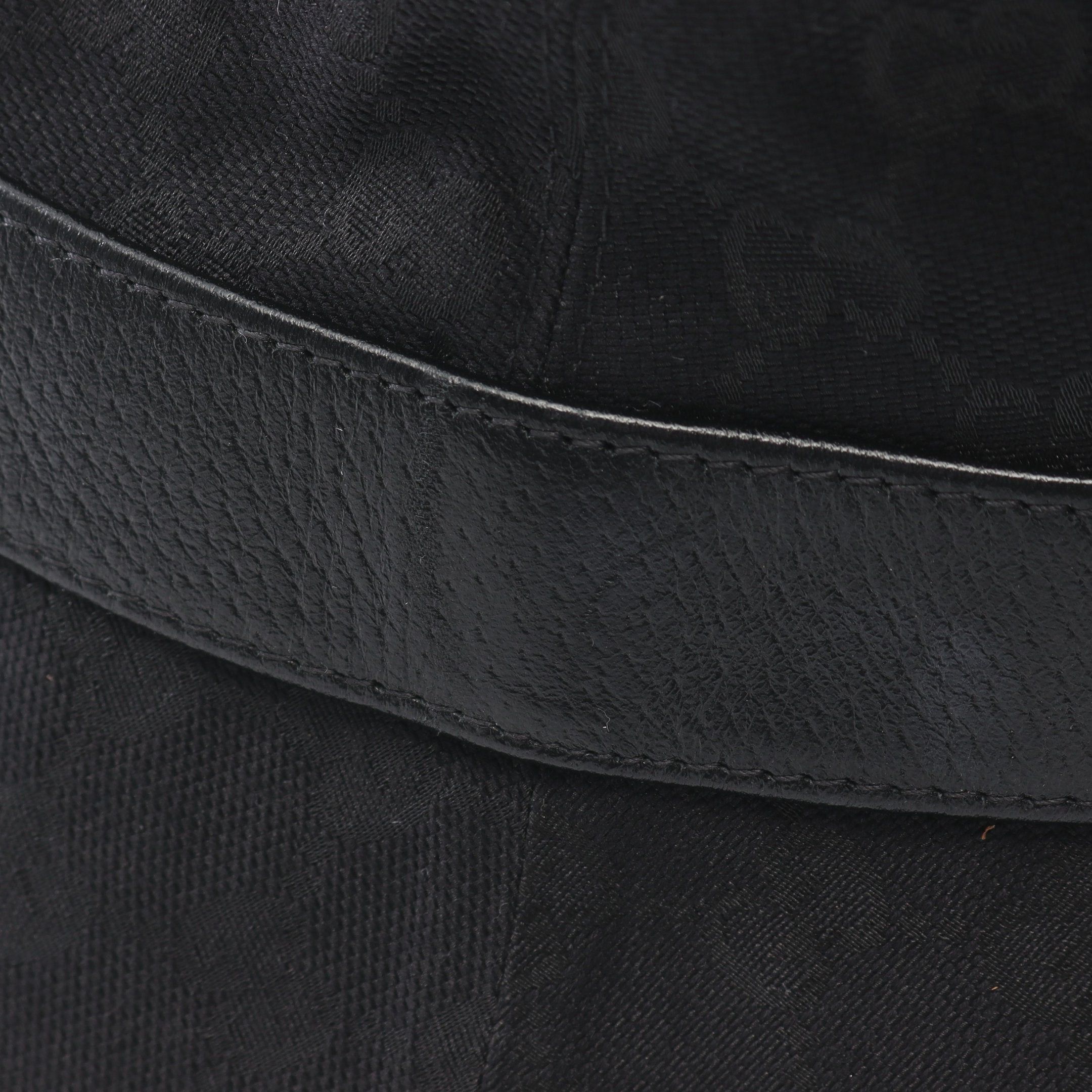 Gucci Gucci Gg Marmont Canvas Hat Cotton Black Size ONE SIZE - 7 Thumbnail