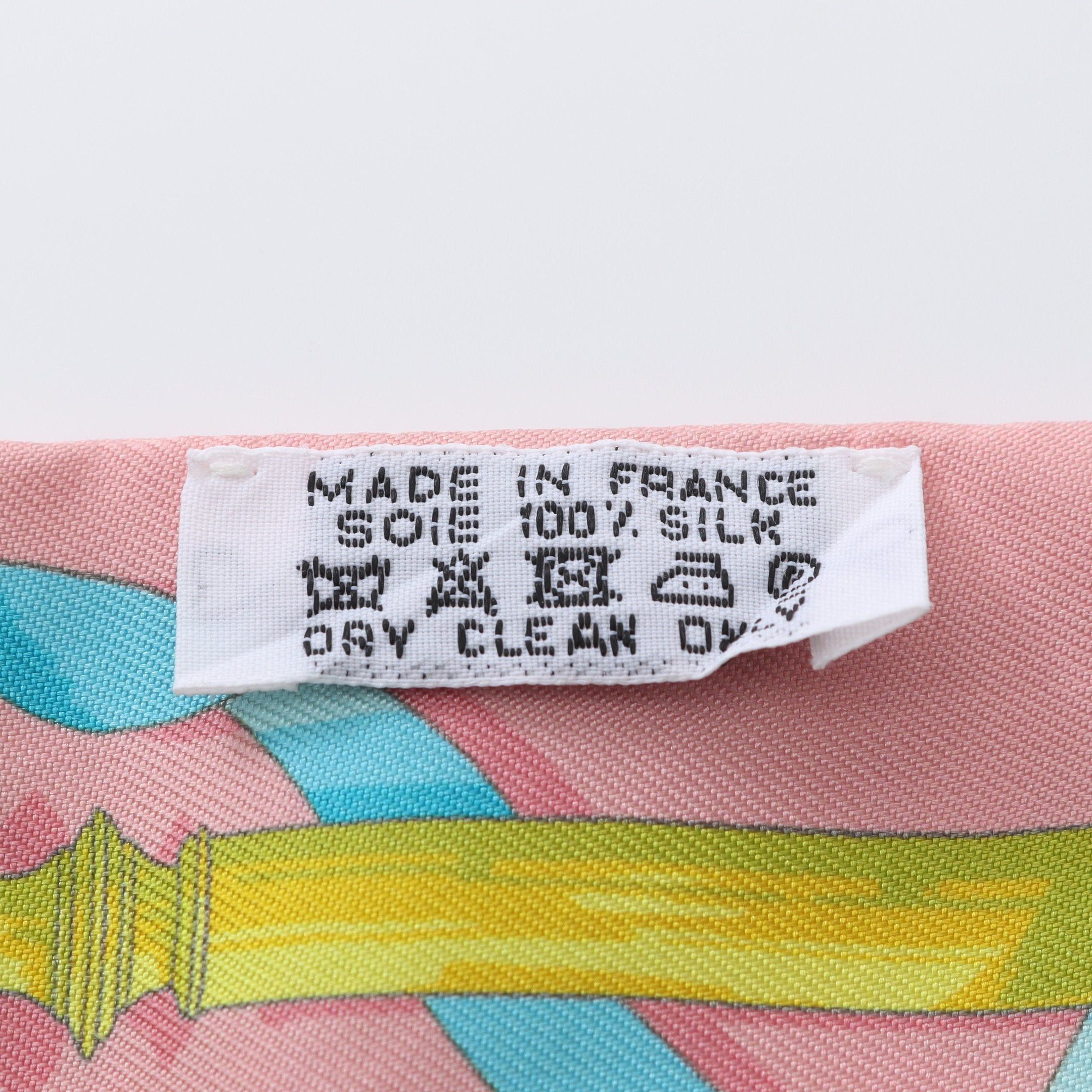 Hermes Hermes Twilly Ferronnerie Scarf Silk Multicolor Size ONE SIZE - 3 Thumbnail