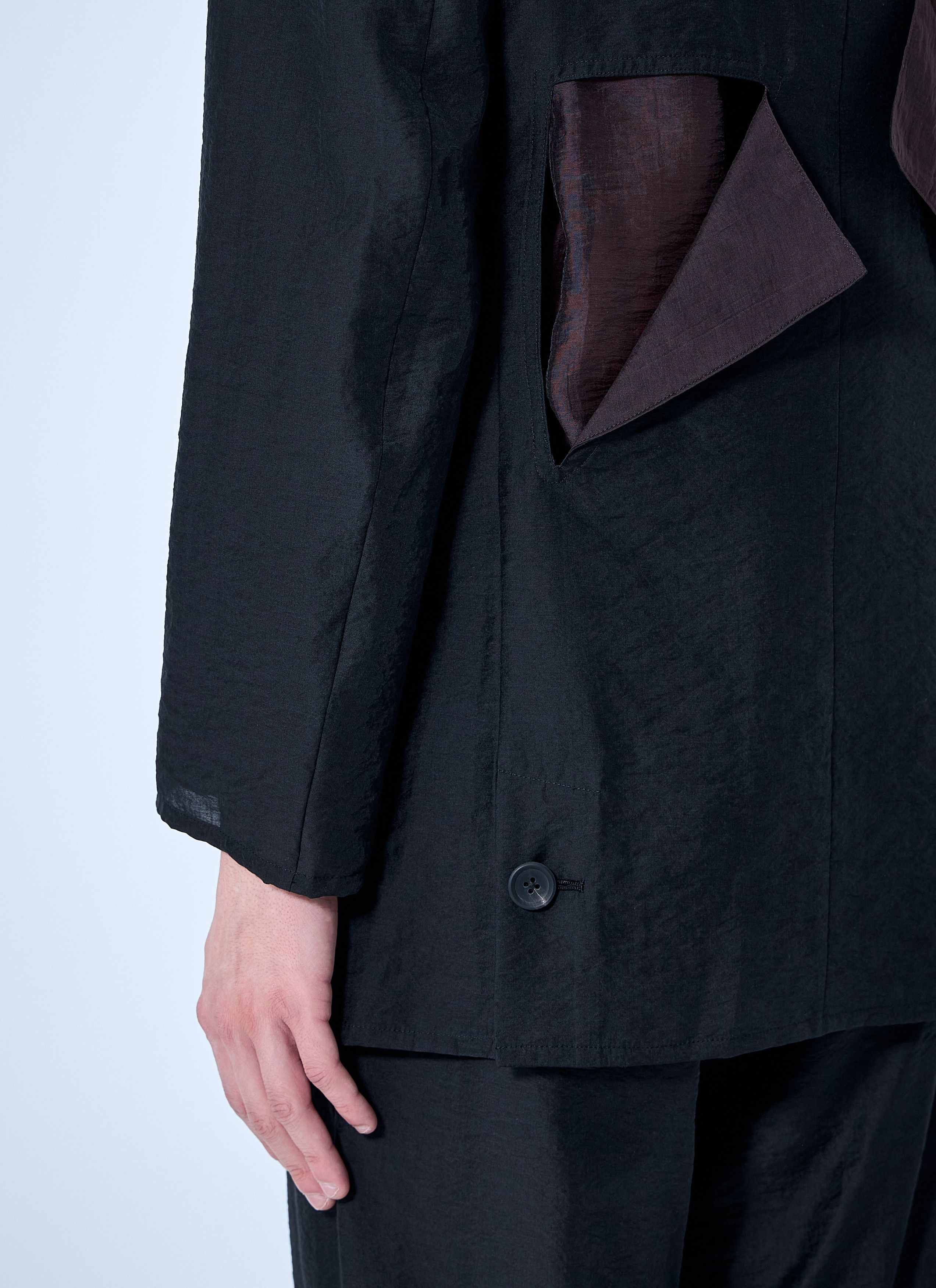 Yohji Yamamoto Cut-Off Single-Breasted Blazer Size US M / EU 48-50 / 2 - 6 Thumbnail