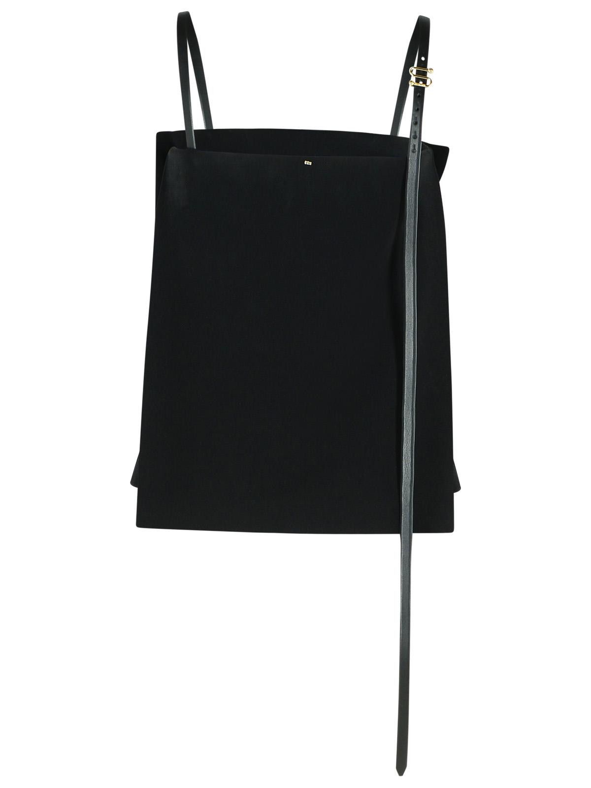 Sportmax SPORTMAX Black Viscose Skirt Size XS / US 0-2 / IT 36-38 - 3 Thumbnail