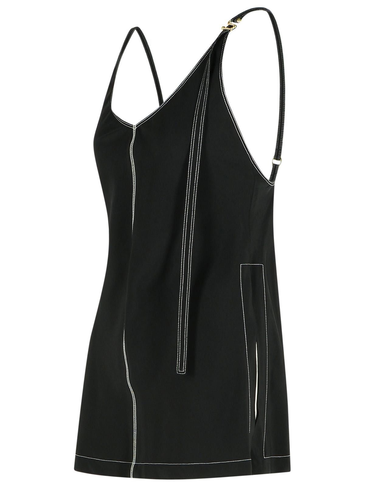 Sportmax SPORTMAX 'Waser' Black Viscossa Tank Top Size M / US 6-8 / IT 42-44 - 2 Thumbnail