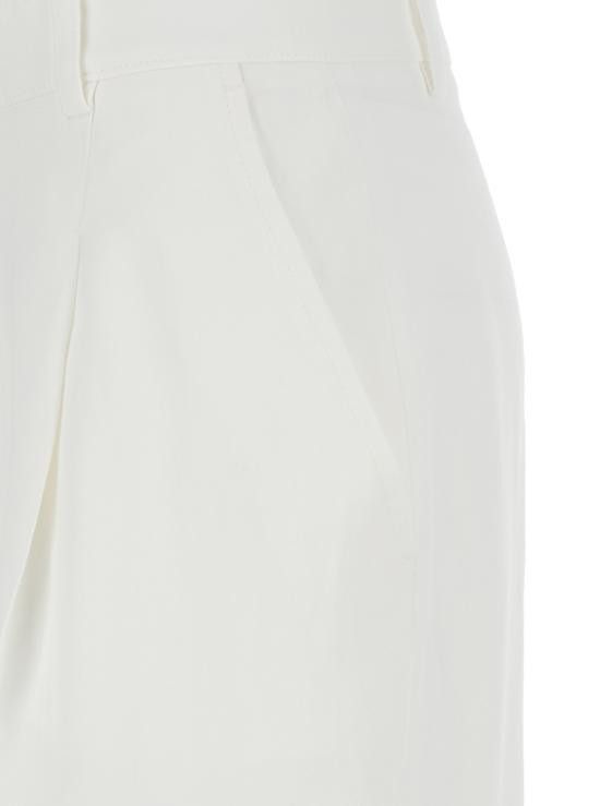 Pinko PINKO Women Straight Pants 104869A2HAZ05 White Size 28" / US 6 / IT 42 - 2 Thumbnail