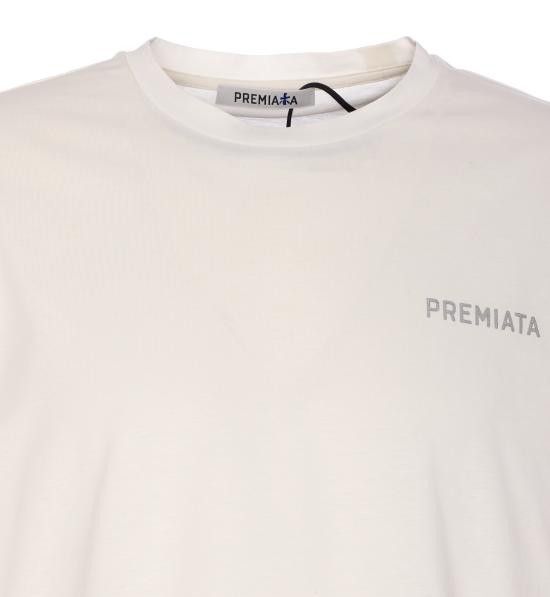 Premiata PREMIATA Men T-Shirts PA1019 WHITE White Size US M / EU 48-50 / 2 - 4 Thumbnail