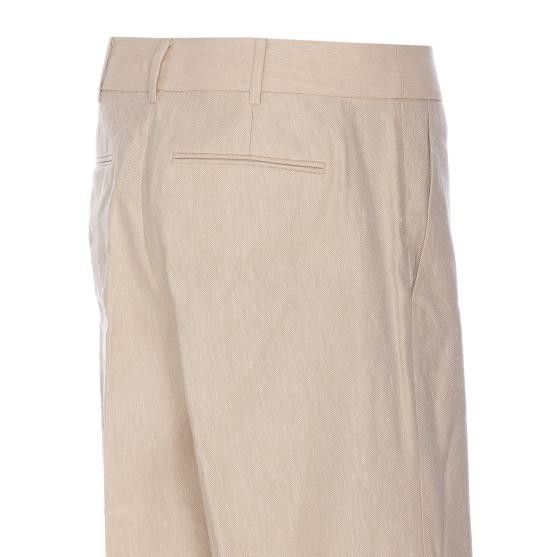 Michael Kors MICHAEL KORS Women Straight Pants MS530TFH6R 223 Beige Size 26" / US 2 / IT 38 - 3 Thumbnail
