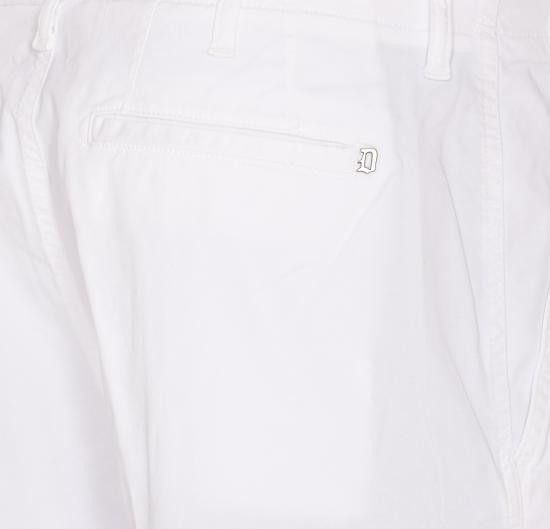 Dondup DONDUP Men Straight Pants UP521 GS0096 PTD000 White Size US 31 - 3 Thumbnail
