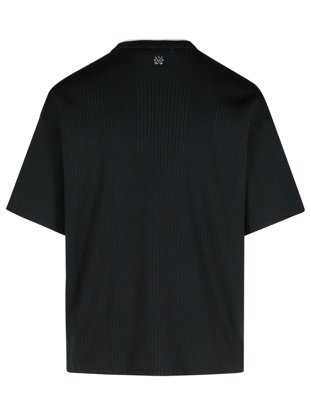 Amiri AMIRI 'Jazz' Black Viscose Blend T-Shirt Size US XL / EU 56 / 4 - 3 Thumbnail