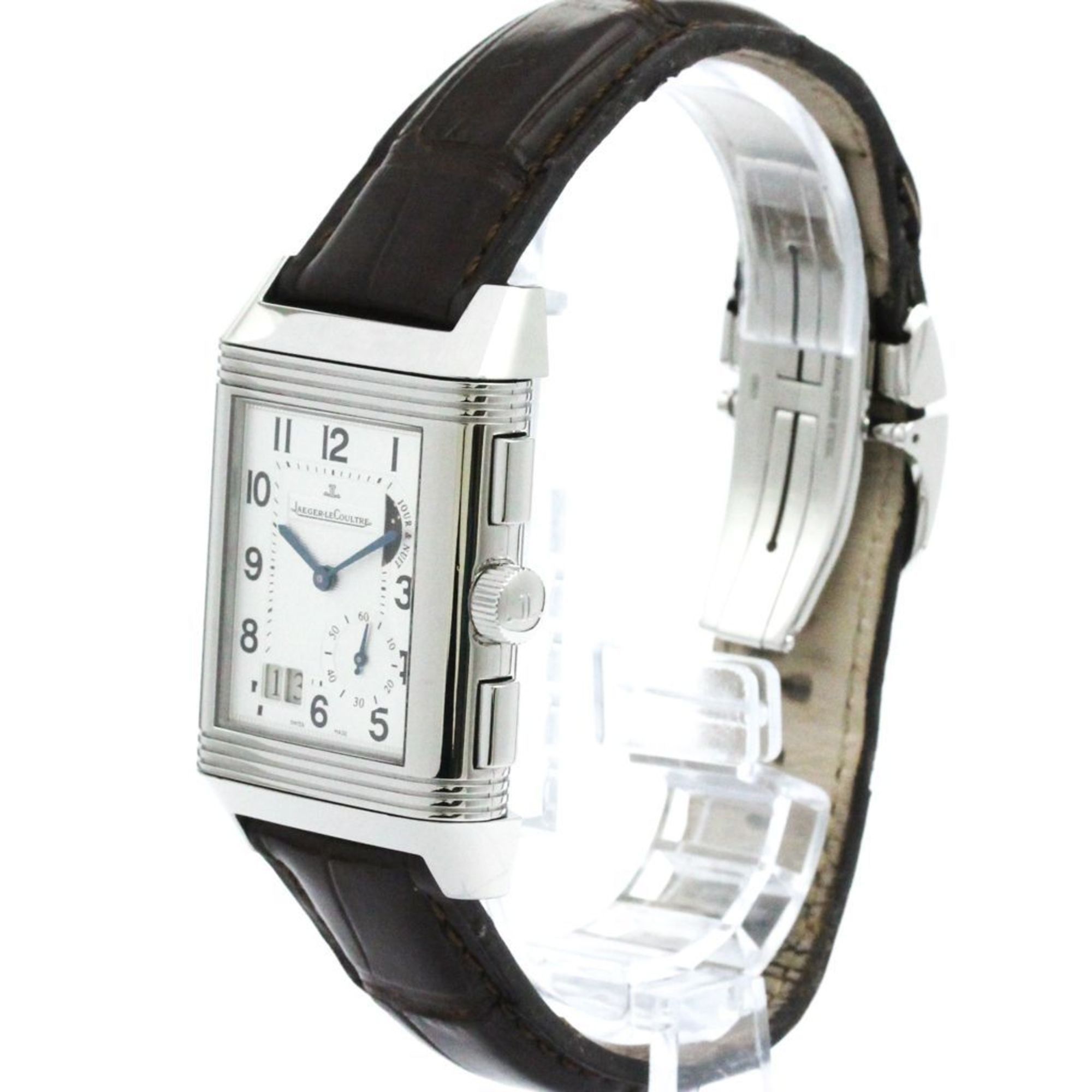 Jaeger Le-Coultre JAEGER-LECOULTRE Reverso Grande GMT Hand-Winding Mens Watch 240.8.18 BF575130 Size ONE SIZE - 3 Thumbnail