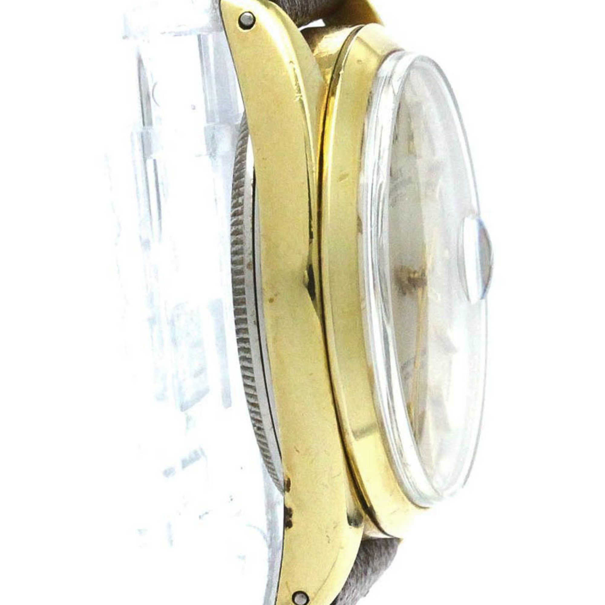 Vintage ROLEX Oyster Perpetual Date 1550 Gold Plated Automatic Watch BF580041
