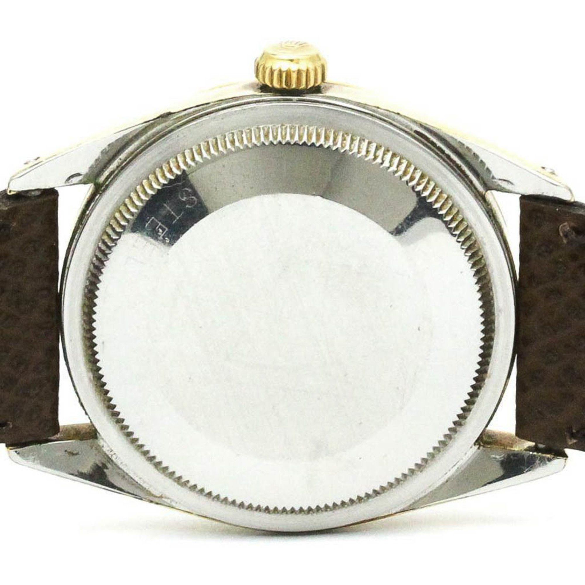 Vintage ROLEX Oyster Perpetual Date 1550 Gold Plated Automatic Watch BF580041