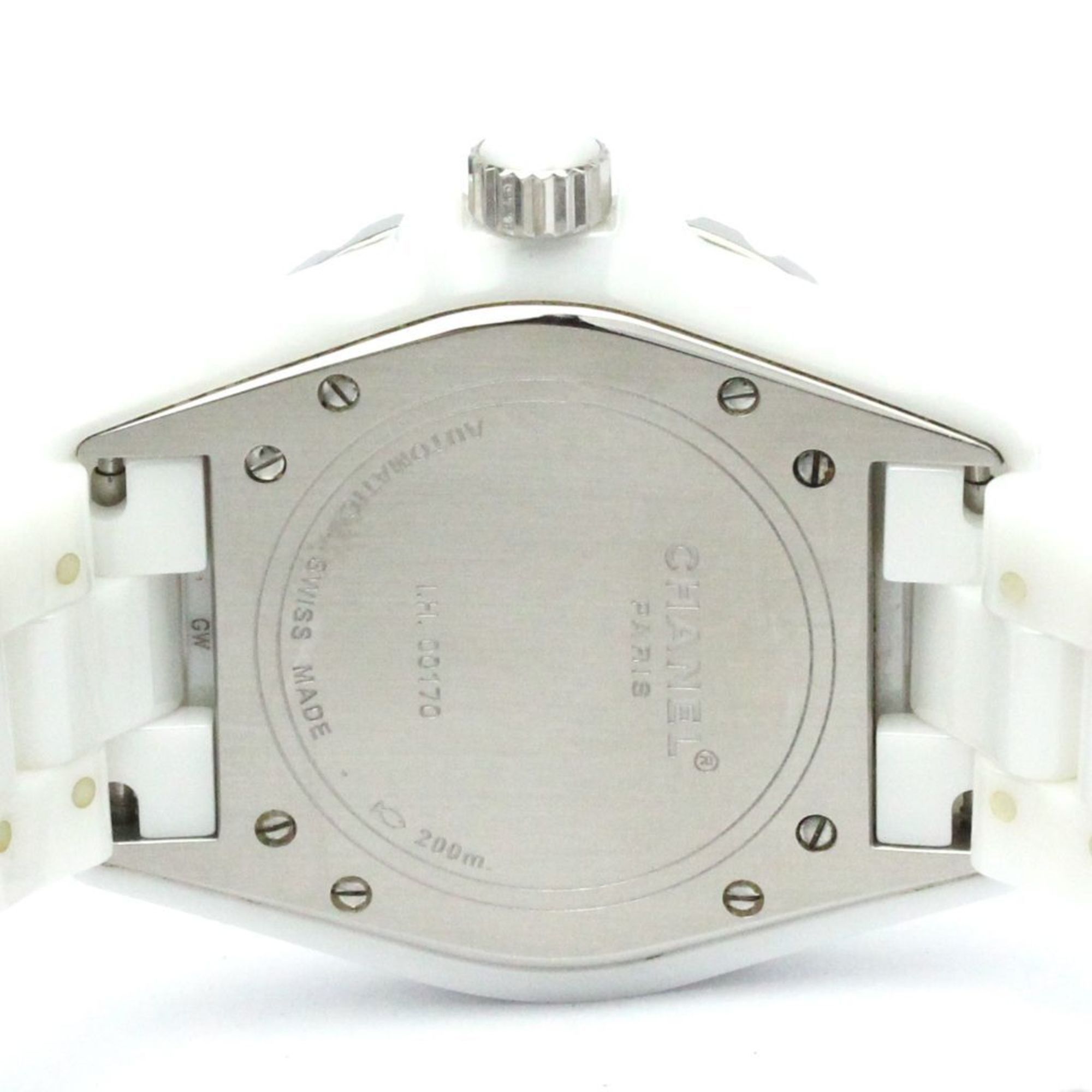 Chanel Polished CHANEL J12 Diamond Ceramic Automatic Mens Watch H1629 BF581641 Size ONE SIZE - 6 Thumbnail