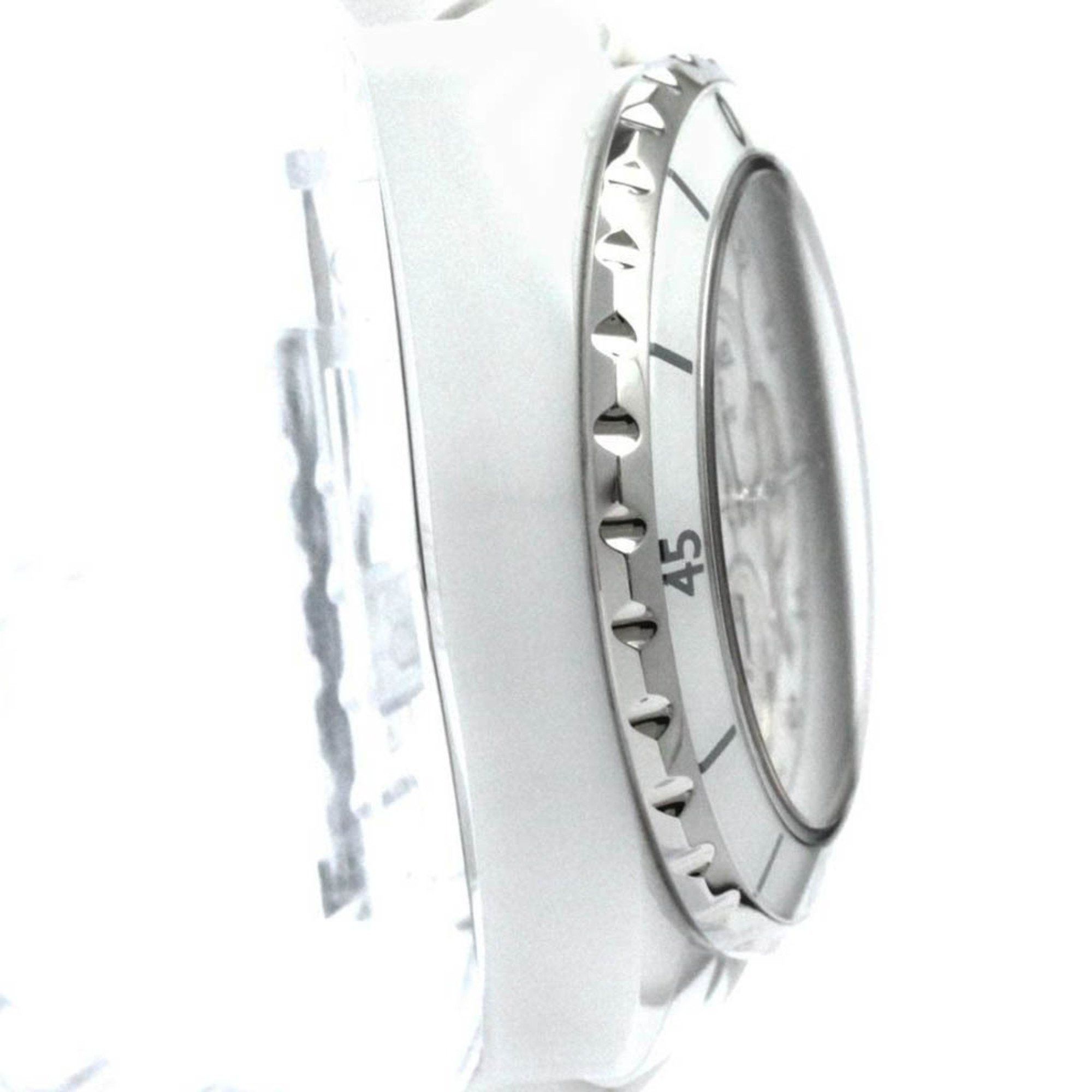 Chanel Polished CHANEL J12 Chronograph Diamond Ceramic Automatic Watch H2009 BF581268 Size ONE SIZE - 8 Thumbnail