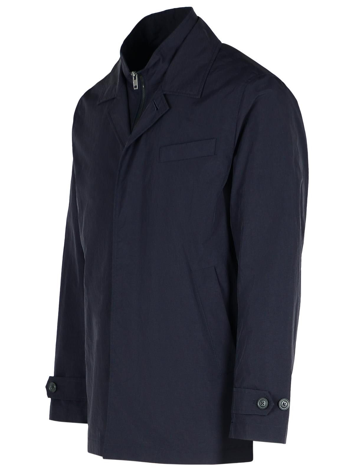 Fay FAY 'Morning' Navy Polyamide Jacket Size US XXL / EU 58 / 5 - 2 Thumbnail