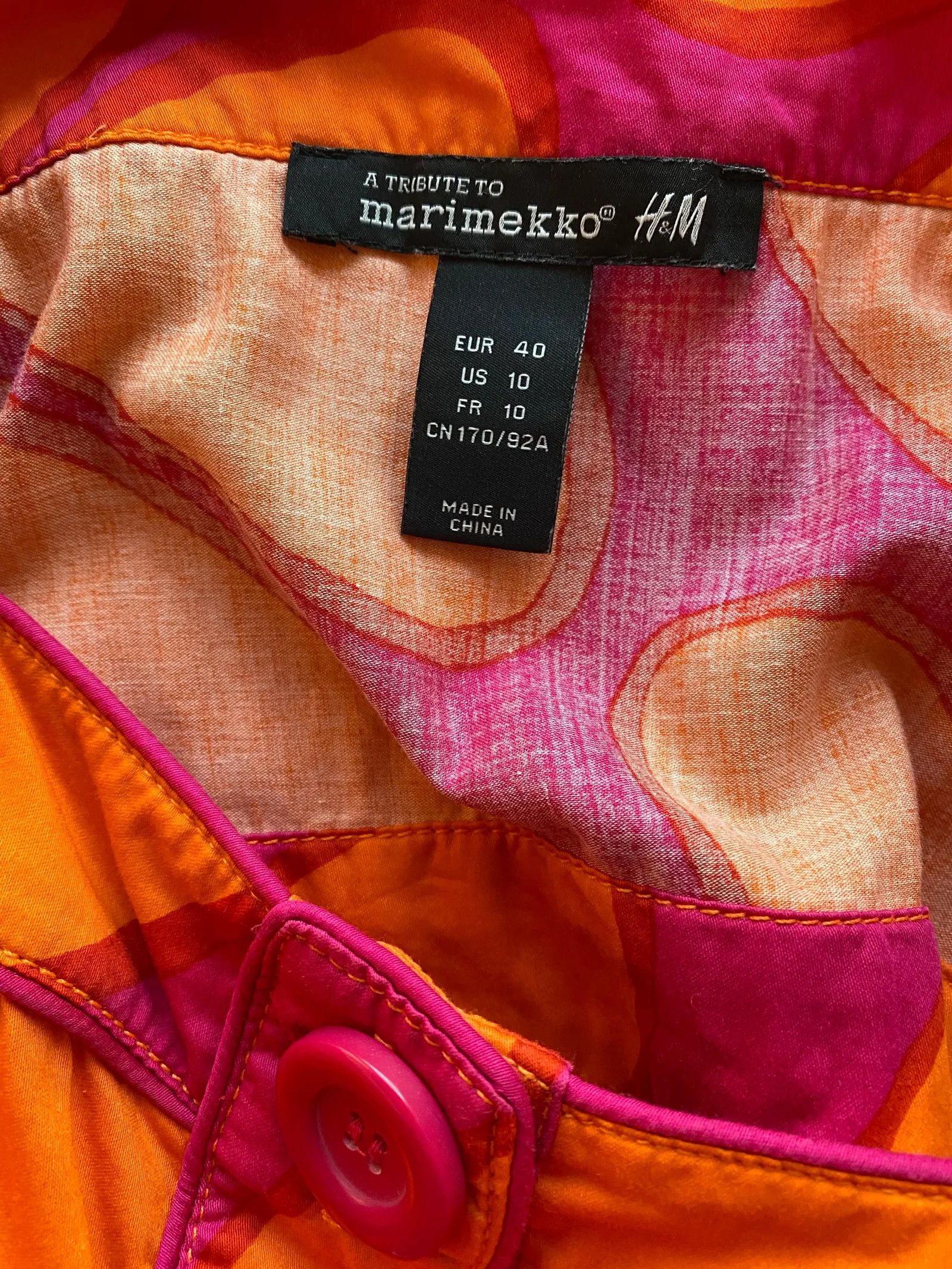 H&M H&M (a tribute to marimekko) Tribute to Marimekko Dress Size M / US 6-8 / IT 42-44 - 2 Thumbnail