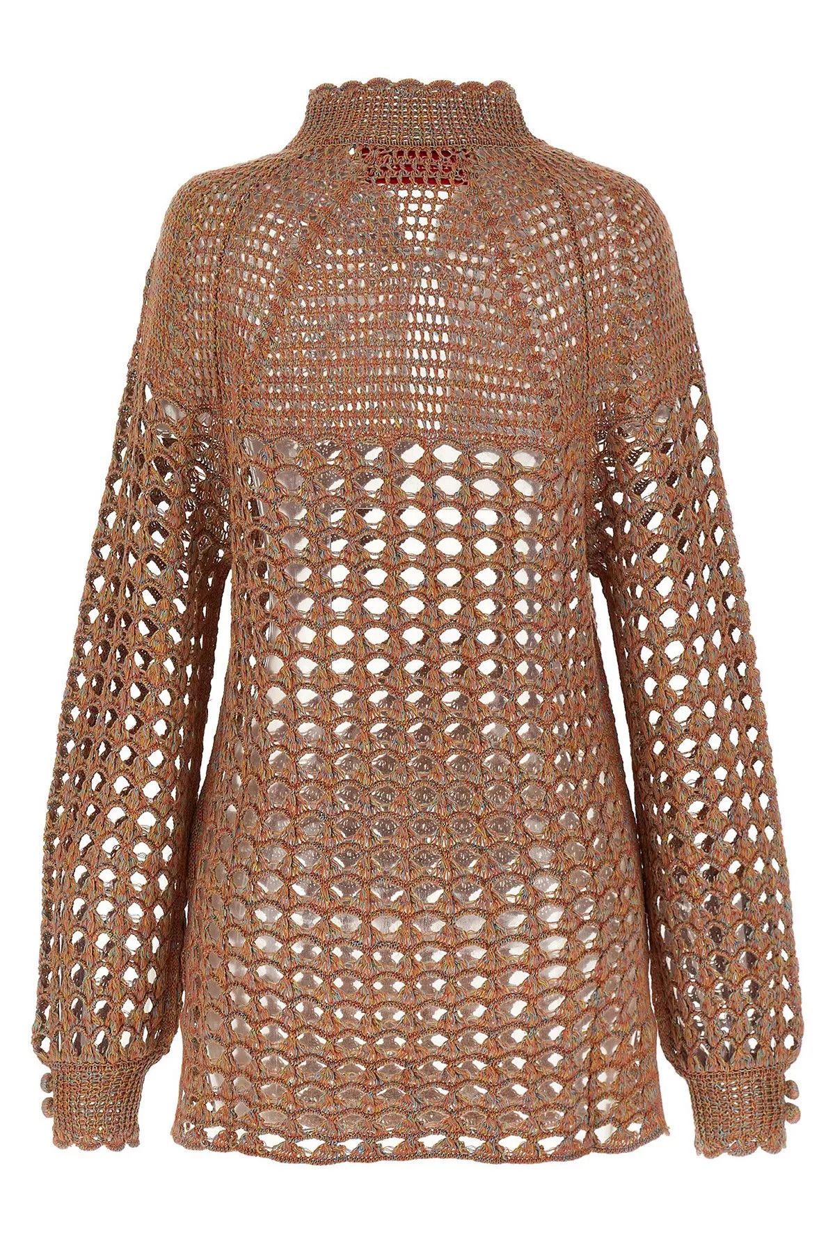 Valentino Openwork sweater Size M / US 6-8 / IT 42-44 - 3 Thumbnail