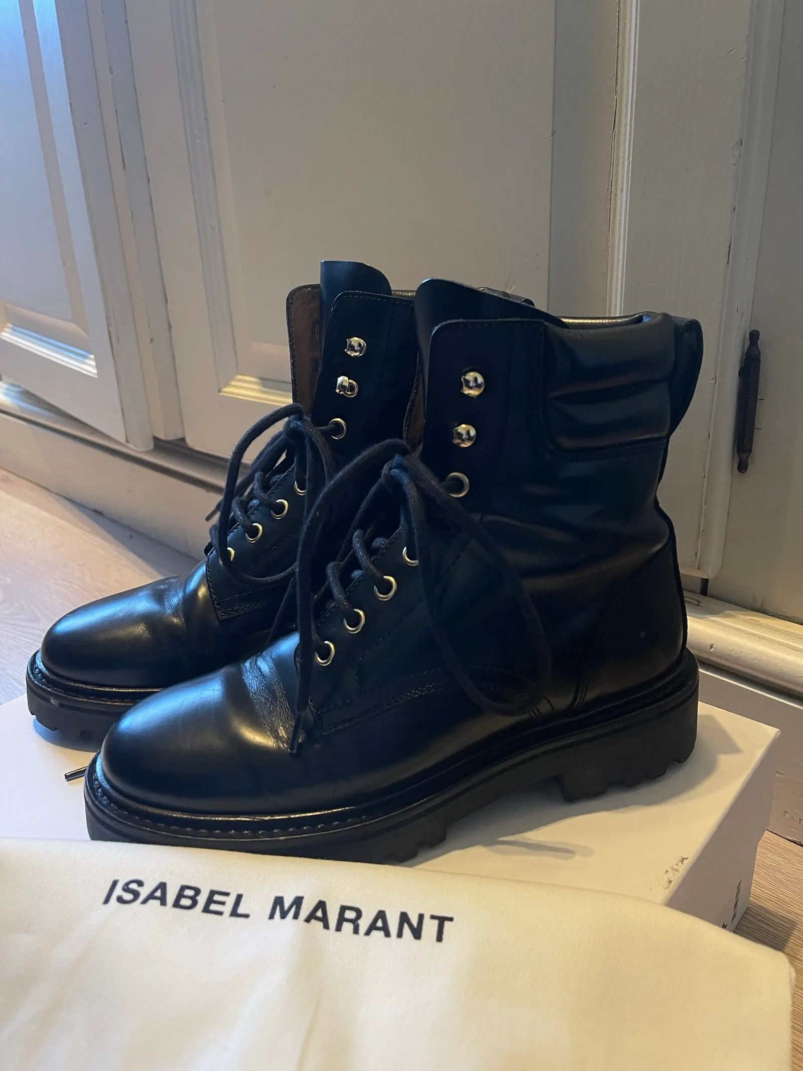 Isabel Marant Isabel Marant Campa Lace up boots Size US 9 / IT 39 - 4 Thumbnail