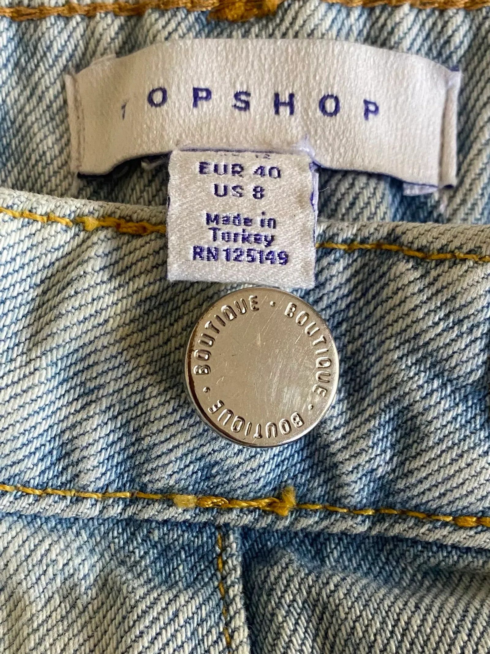 Topshop Topshop Jeans Size 28" / US 6 / IT 42 - 2 Thumbnail