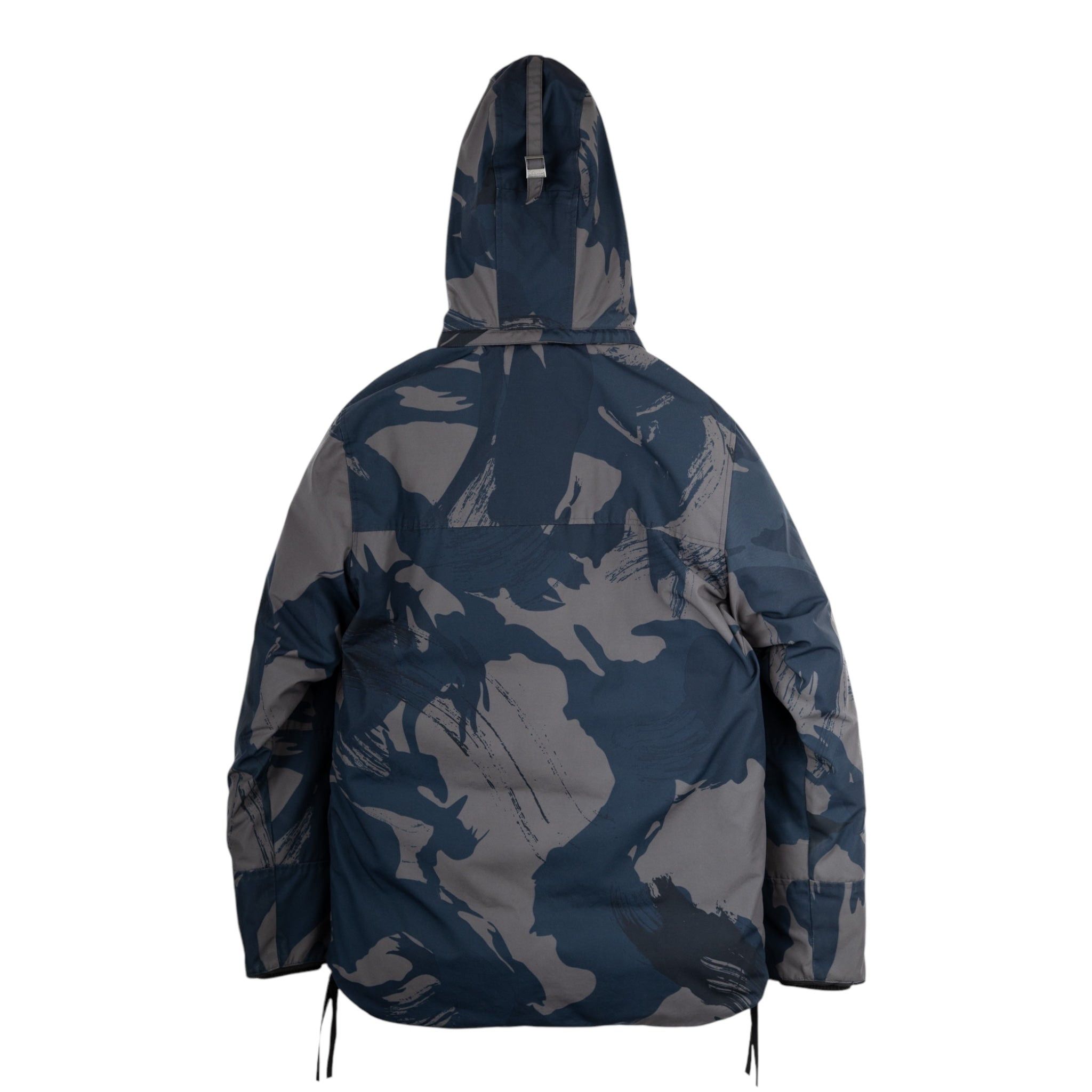 Maitland Parka Jacket Blue Camouflage