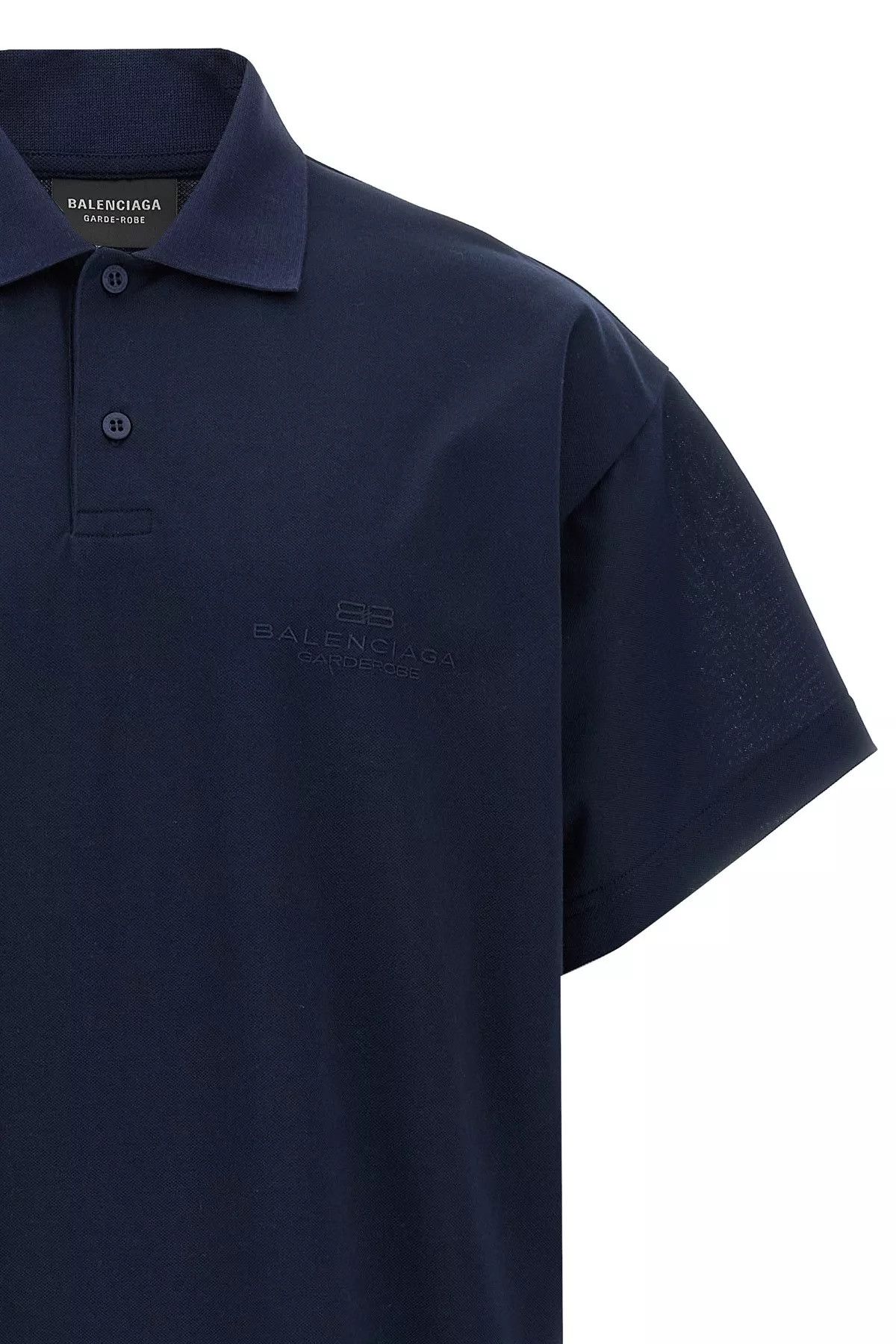 Balenciaga Embroidery polo shirt Size US M / EU 48-50 / 2 - 3 Thumbnail