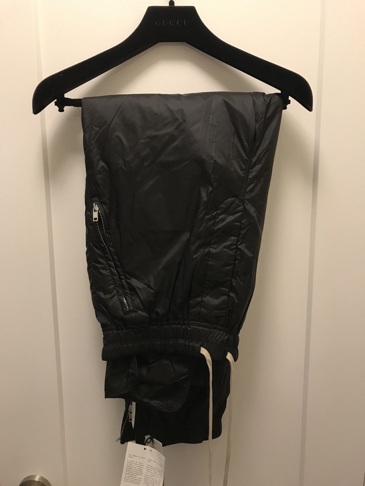 Rick Owens Rick Owens nylon track Pants Grailed