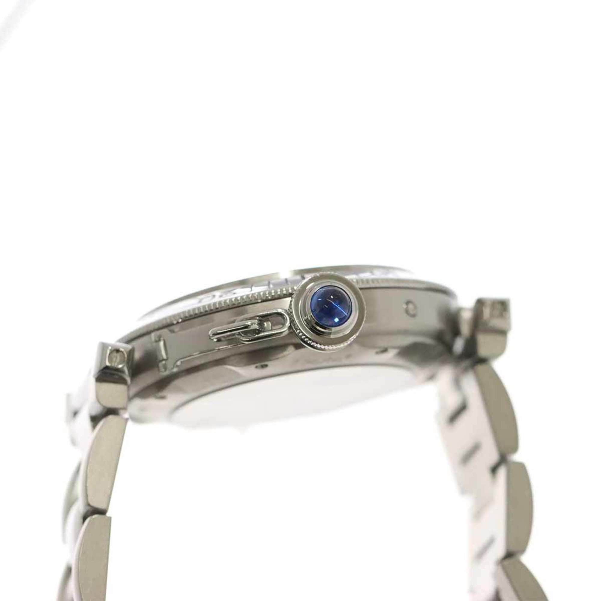 Cartier Cartier Pasha 38mm GMT W31037H3 Men's Watch Date Silver Automatic Size ONE SIZE - 6 Thumbnail
