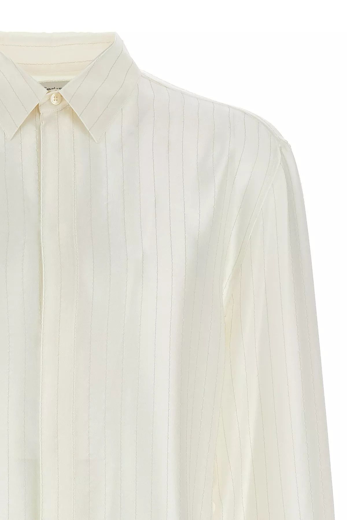 Saint Laurent Paris Striped shirt Size US XL / EU 56 / 4 - 3 Thumbnail