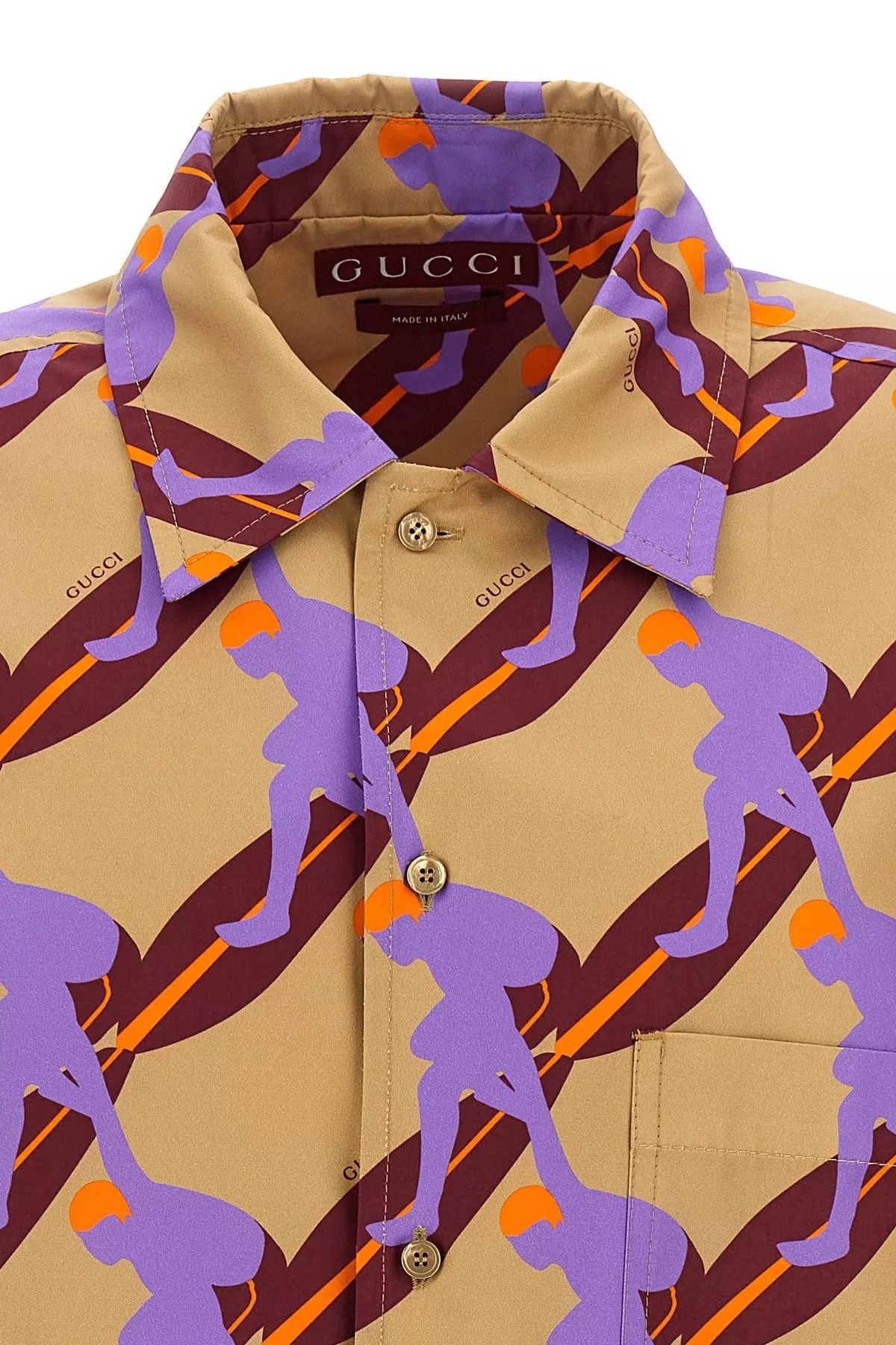 Gucci 'Twisted surf' shirt Size US L / EU 52-54 / 3 - 5 Thumbnail