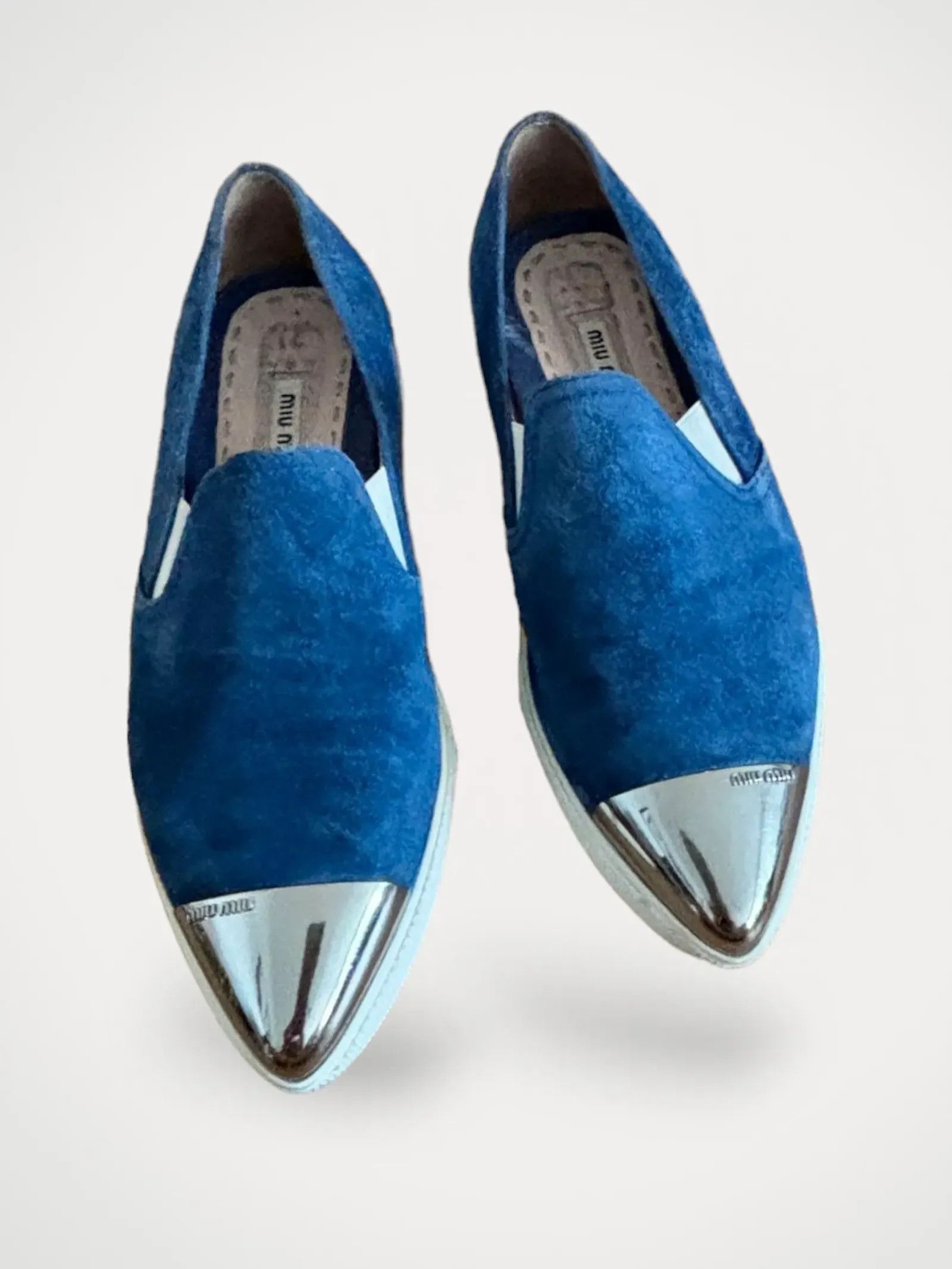 Miu Miu Miu Miu Loafers Size US 5.5 / IT 35.5 - 2 Thumbnail