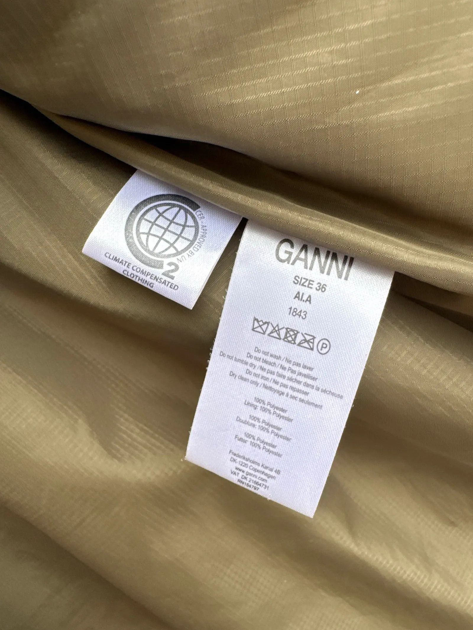 Ganni Ganni Jacket Size XS / US 0-2 / IT 36-38 - 3 Thumbnail