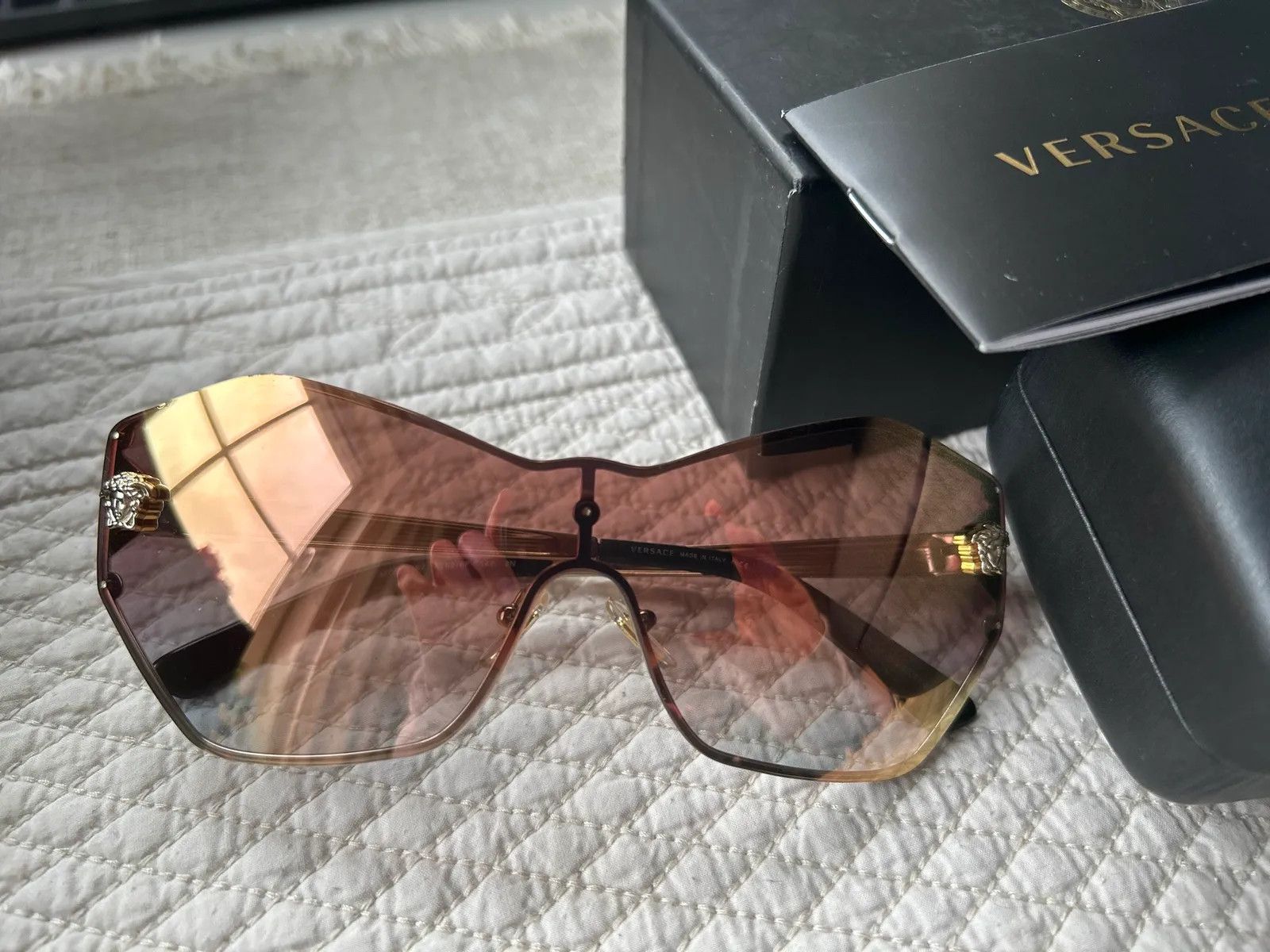 Versace Versace VE2182 122526F Glasses Size ONE SIZE - 3 Thumbnail