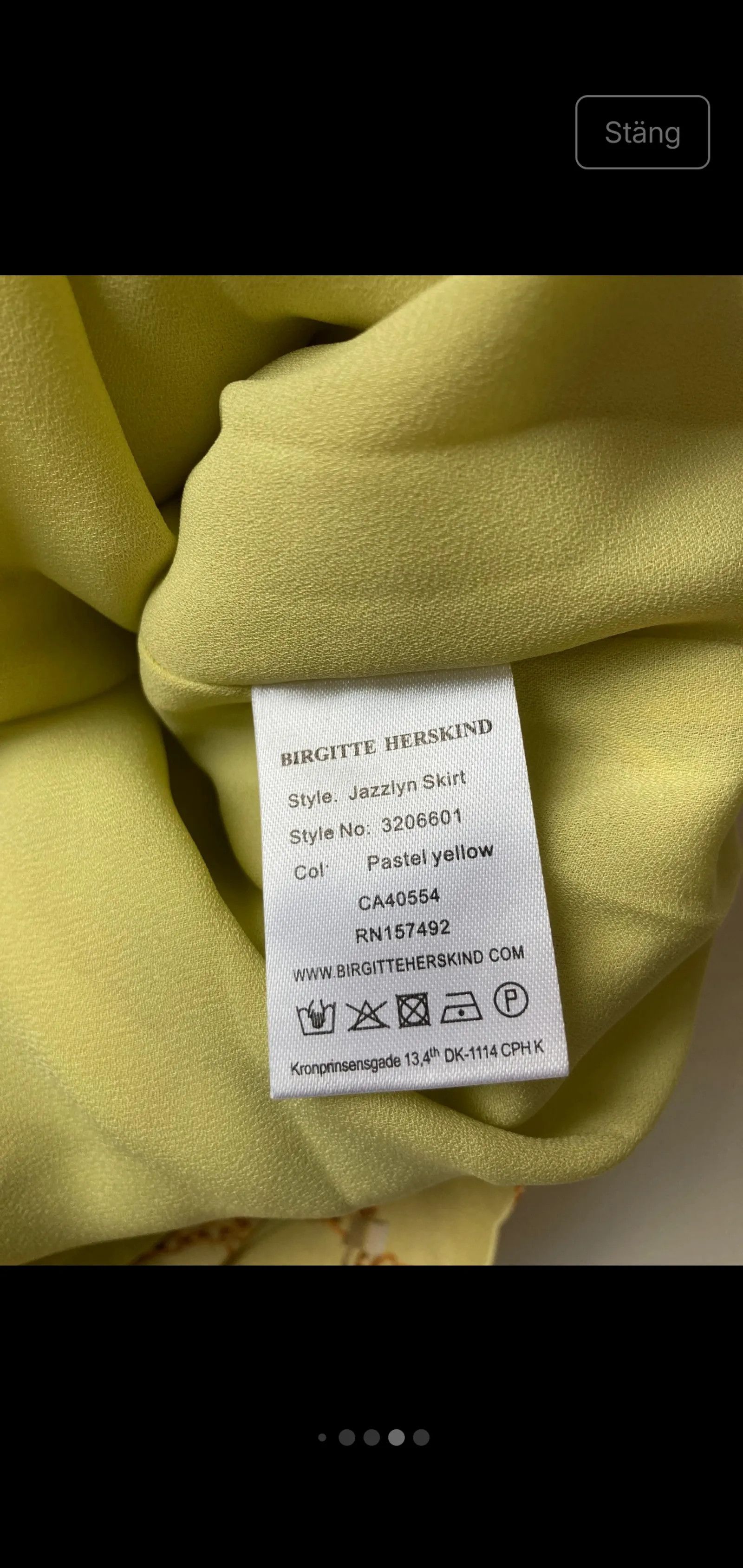 HERSKIND Birgitte Herskind Jazzlyn skirt Skirt Size 26" / US 2 / IT 38 - 3 Thumbnail