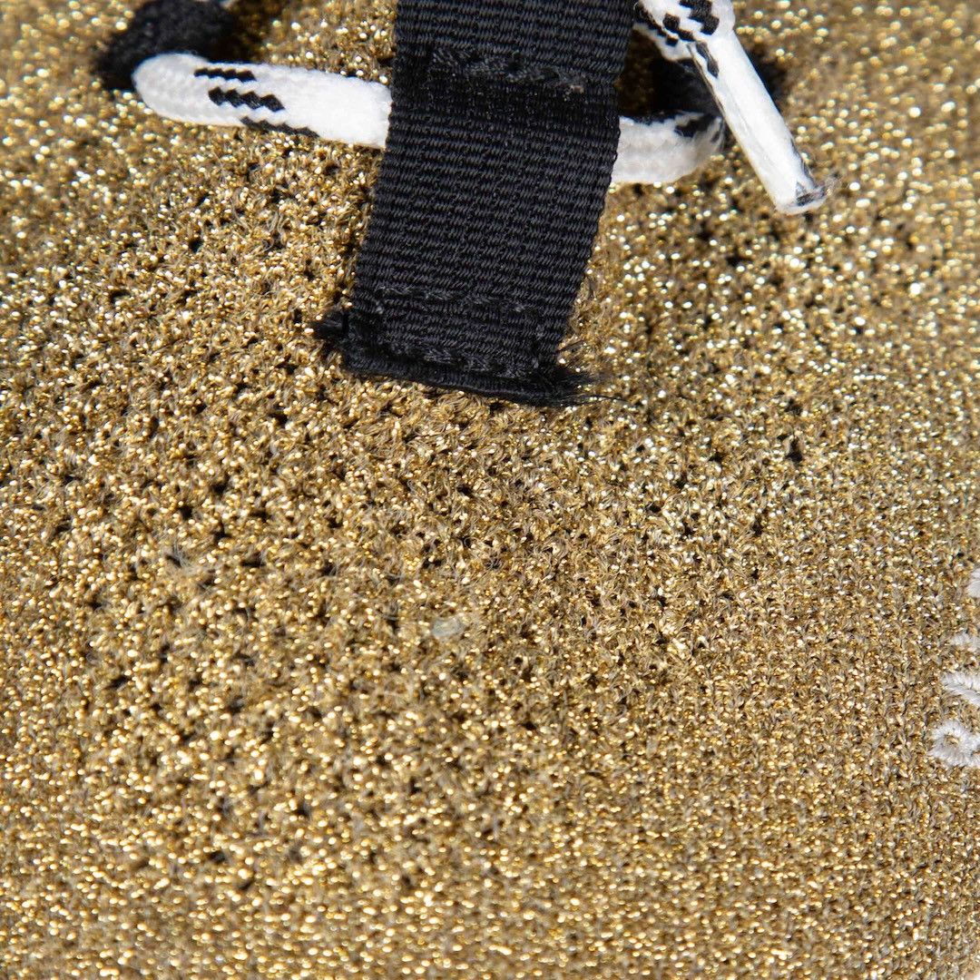 Balenciaga Gold Metallic Speed Lace Up Trainers Size US 5.5 / IT 35.5 - 5 Thumbnail