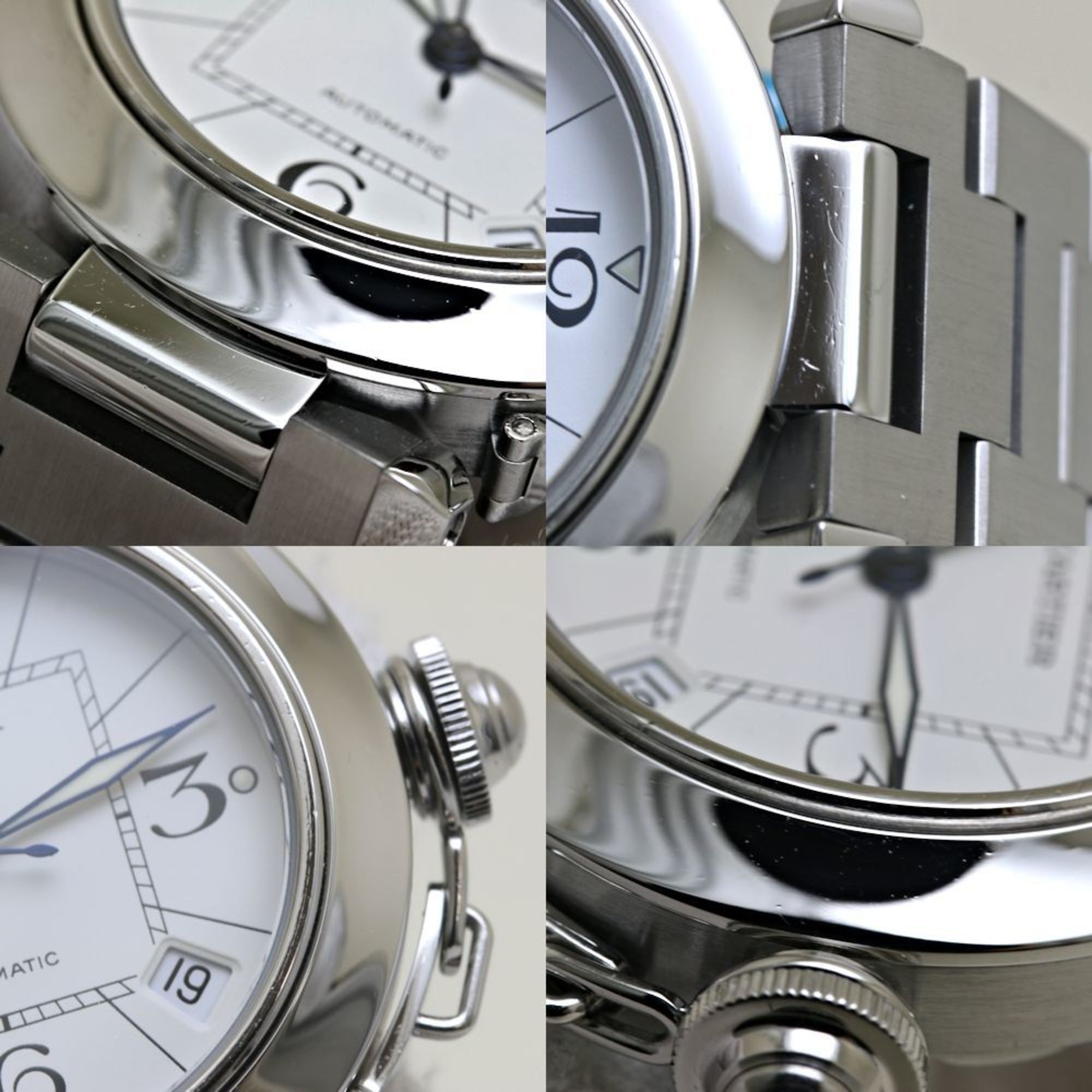 Cartier CARTIER Pasha C New Calendar W31074M7 Stainless Steel Boys 39867 Watch Size ONE SIZE - 6 Thumbnail