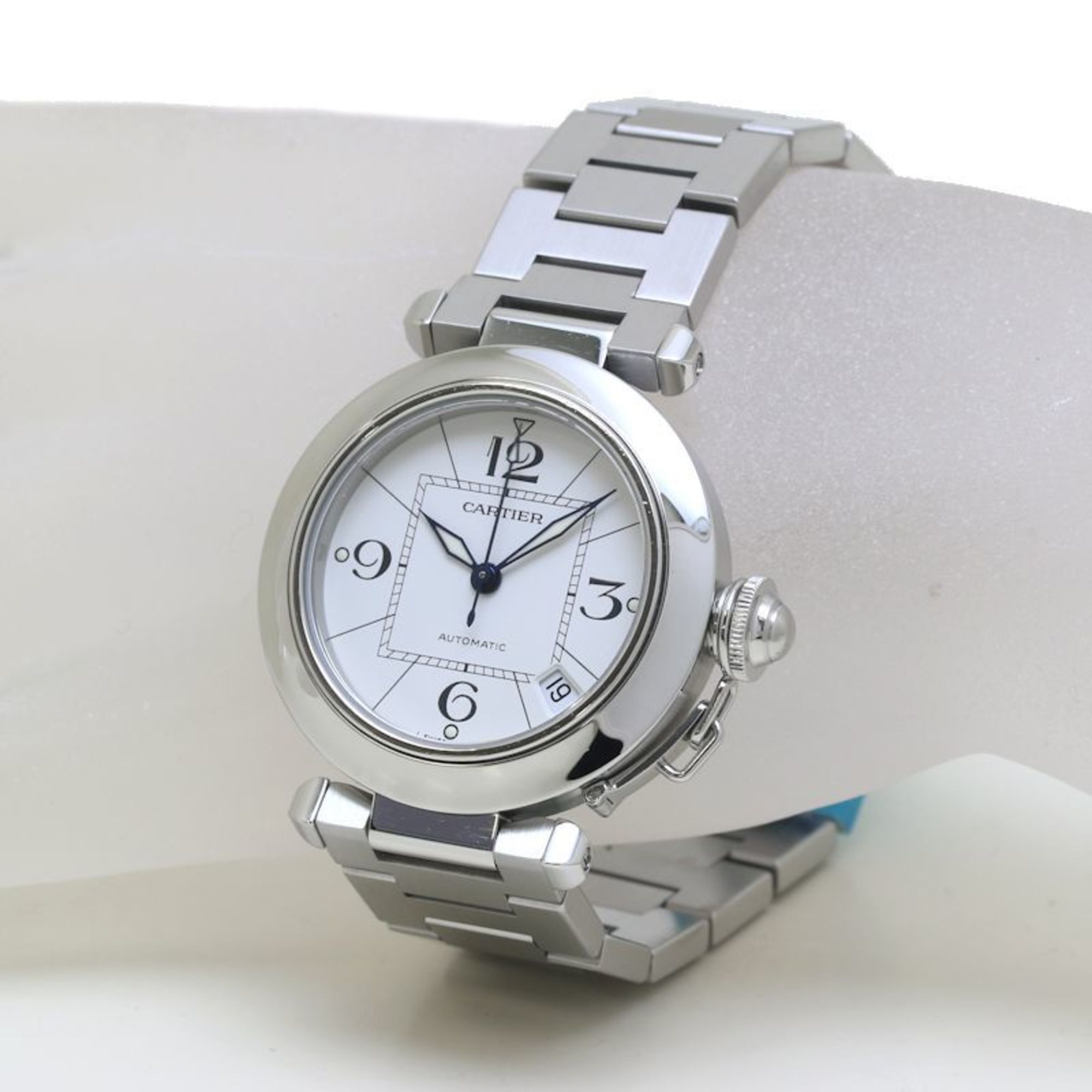 Cartier CARTIER Pasha C New Calendar W31074M7 Stainless Steel Boys 39867 Watch Size ONE SIZE - 2 Thumbnail