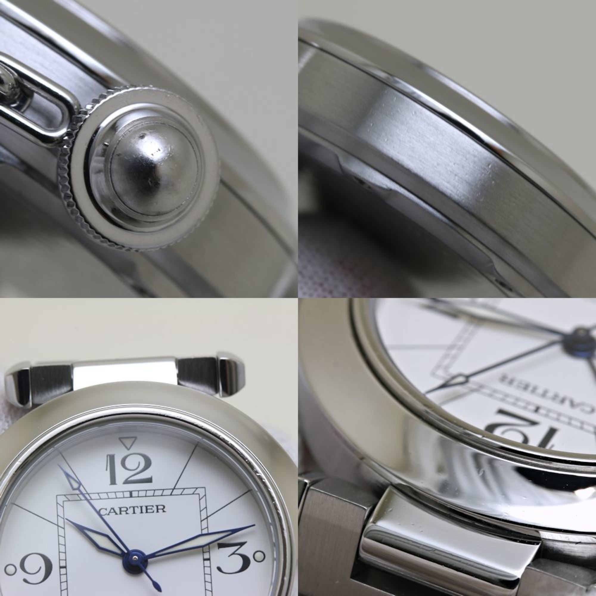 Cartier CARTIER Pasha C New Calendar W31074M7 Stainless Steel Boys 39867 Watch Size ONE SIZE - 7 Thumbnail