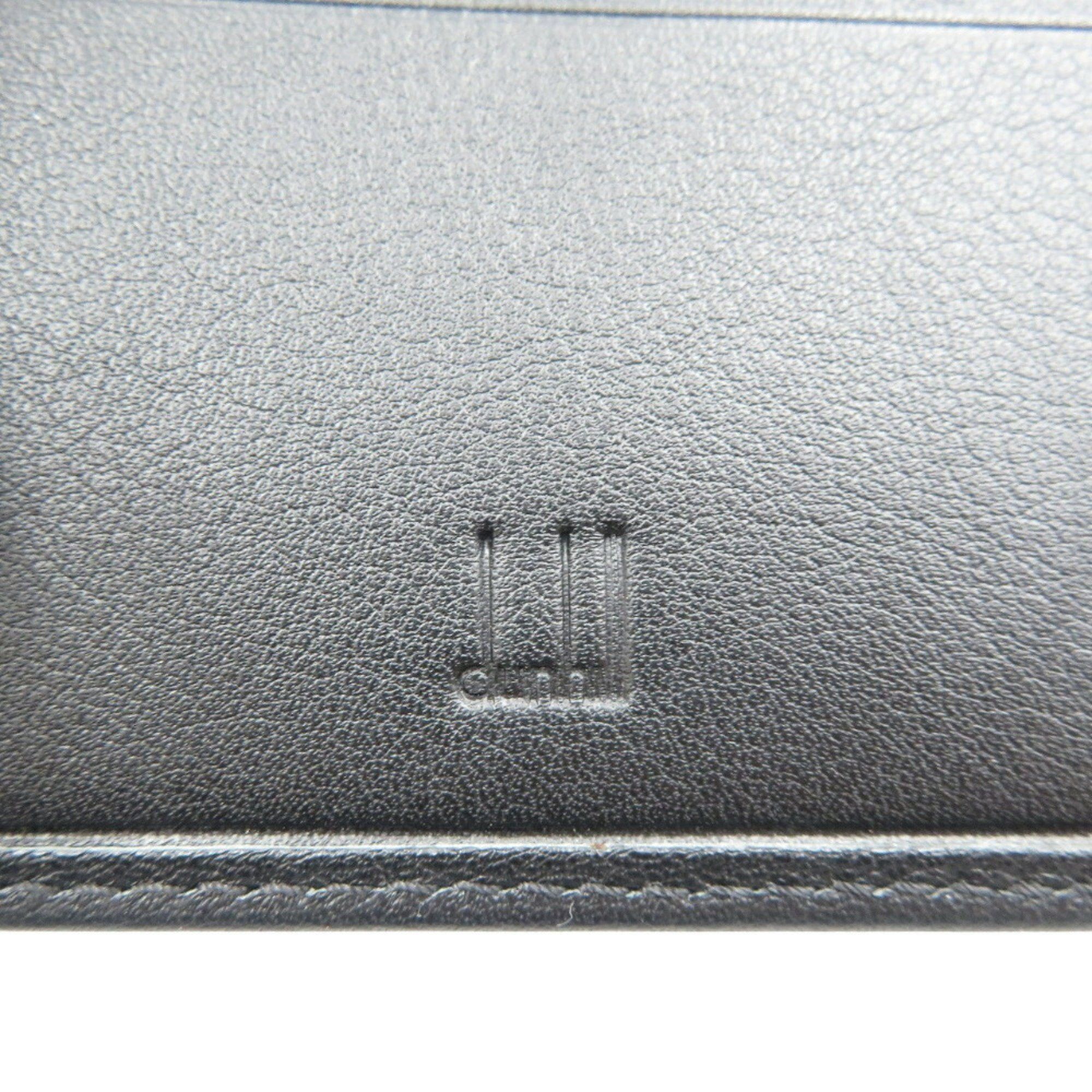 Alfred Dunhill Dunhill Sidecar QD1010 Leather Black Bi-fold Long Wallet 1056dunhill Size ONE SIZE - 7 Thumbnail